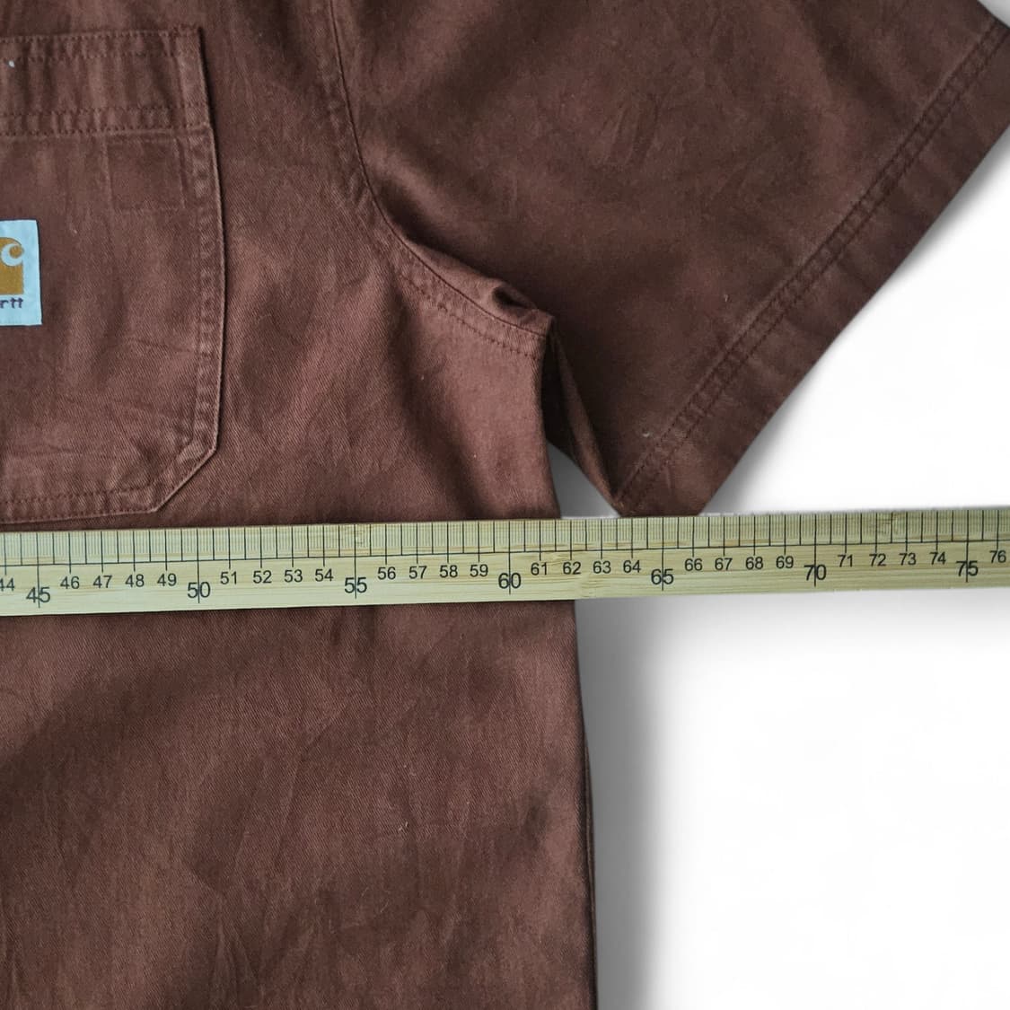 칼하트 면 오버핏 반팔셔츠 L 상품이미지6