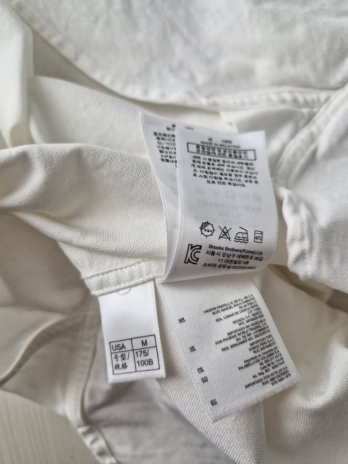 Brooks Brothers 브룩스브라더스 배색 옥스포드 셔츠 상품이미지6