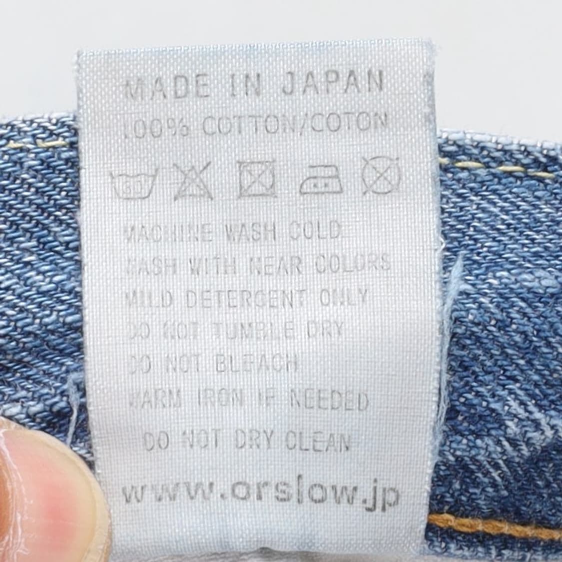 오어슬로우 Orslow Denim Pants 
 상품이미지10