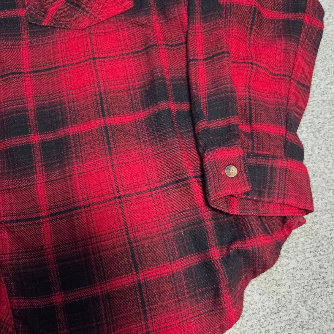 Maurices 마우릭스 플란넬 체크셔츠 L(100) 상품이미지4