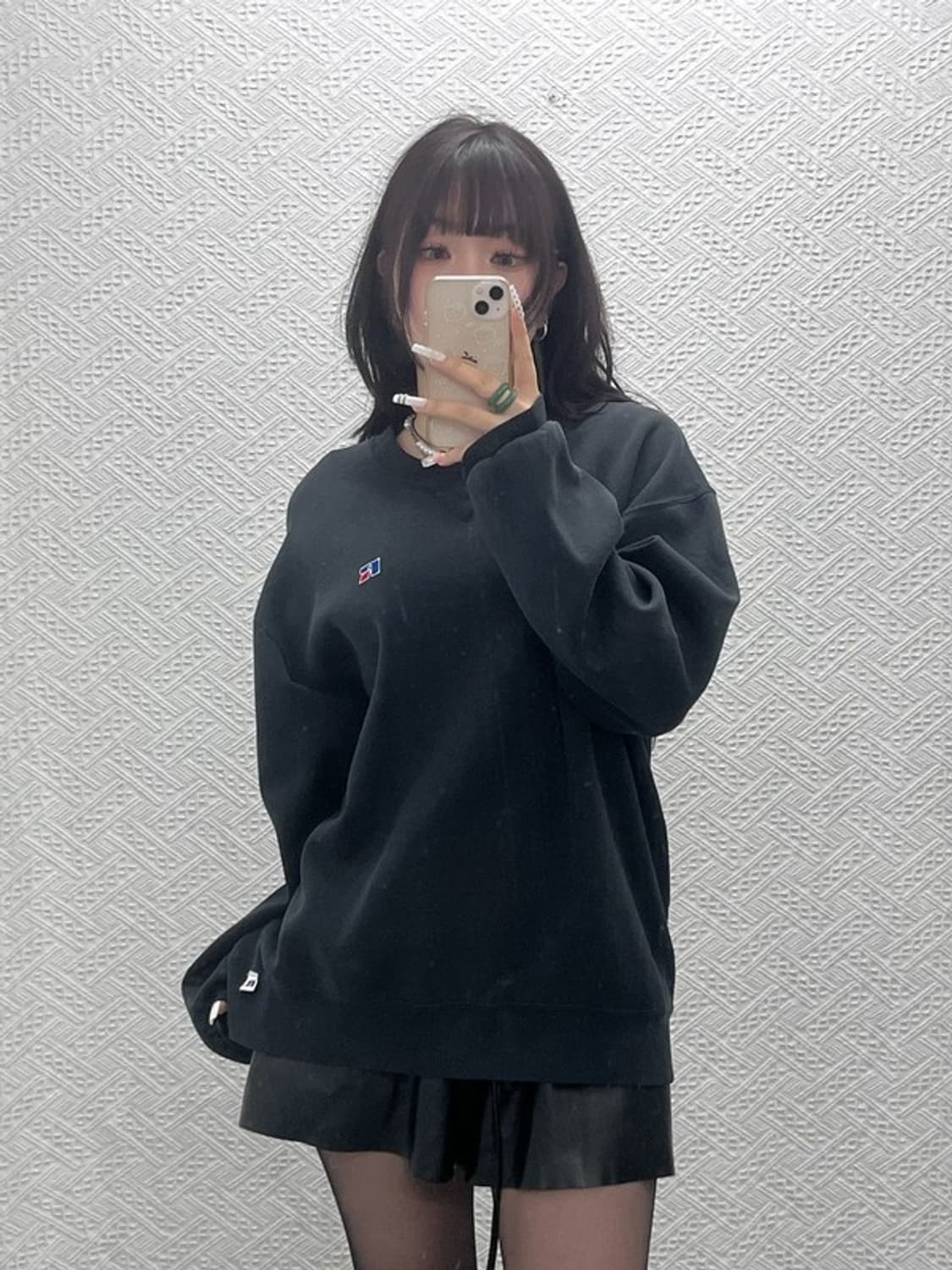 러셀 USA 90s 빈티지 스몰로고 오버핏 맨투맨 L C10800 상품이미지2