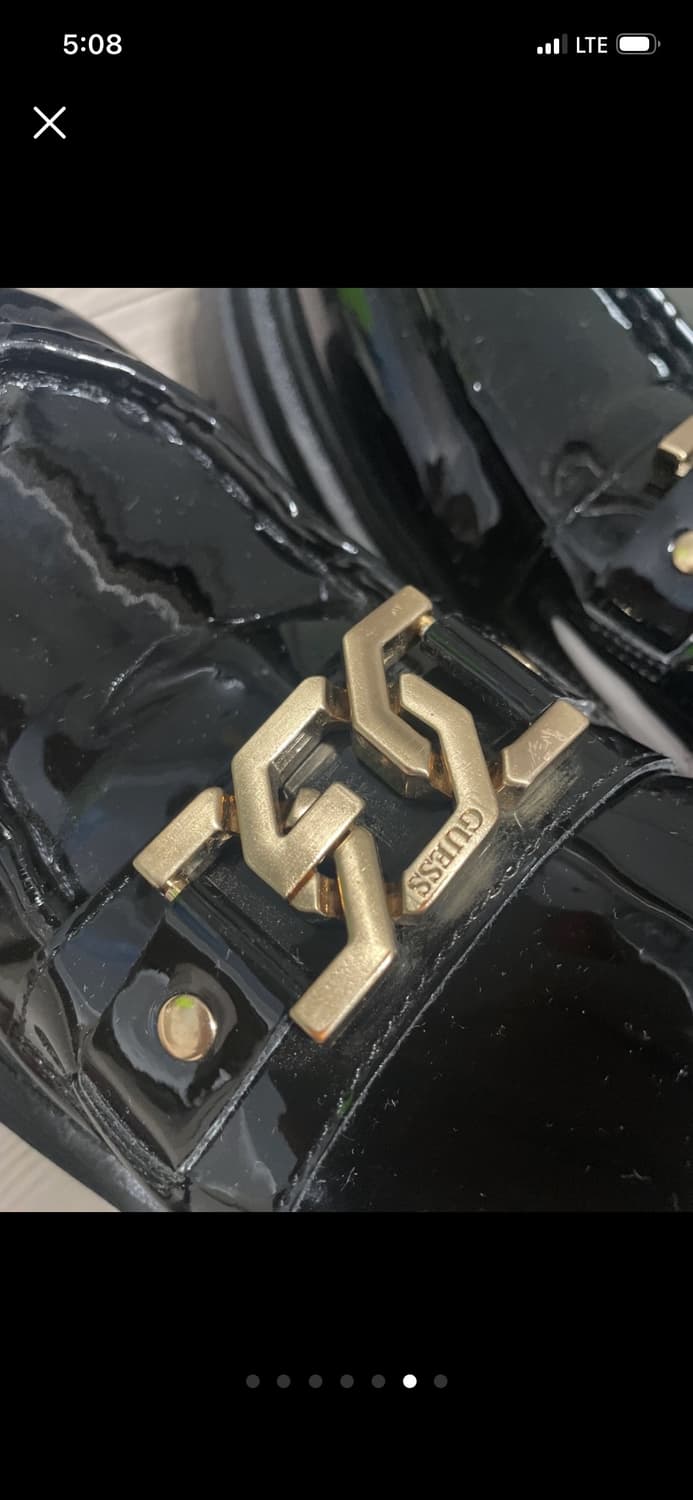 [Guess] Black Patent Keates Loafers 260 상품이미지6