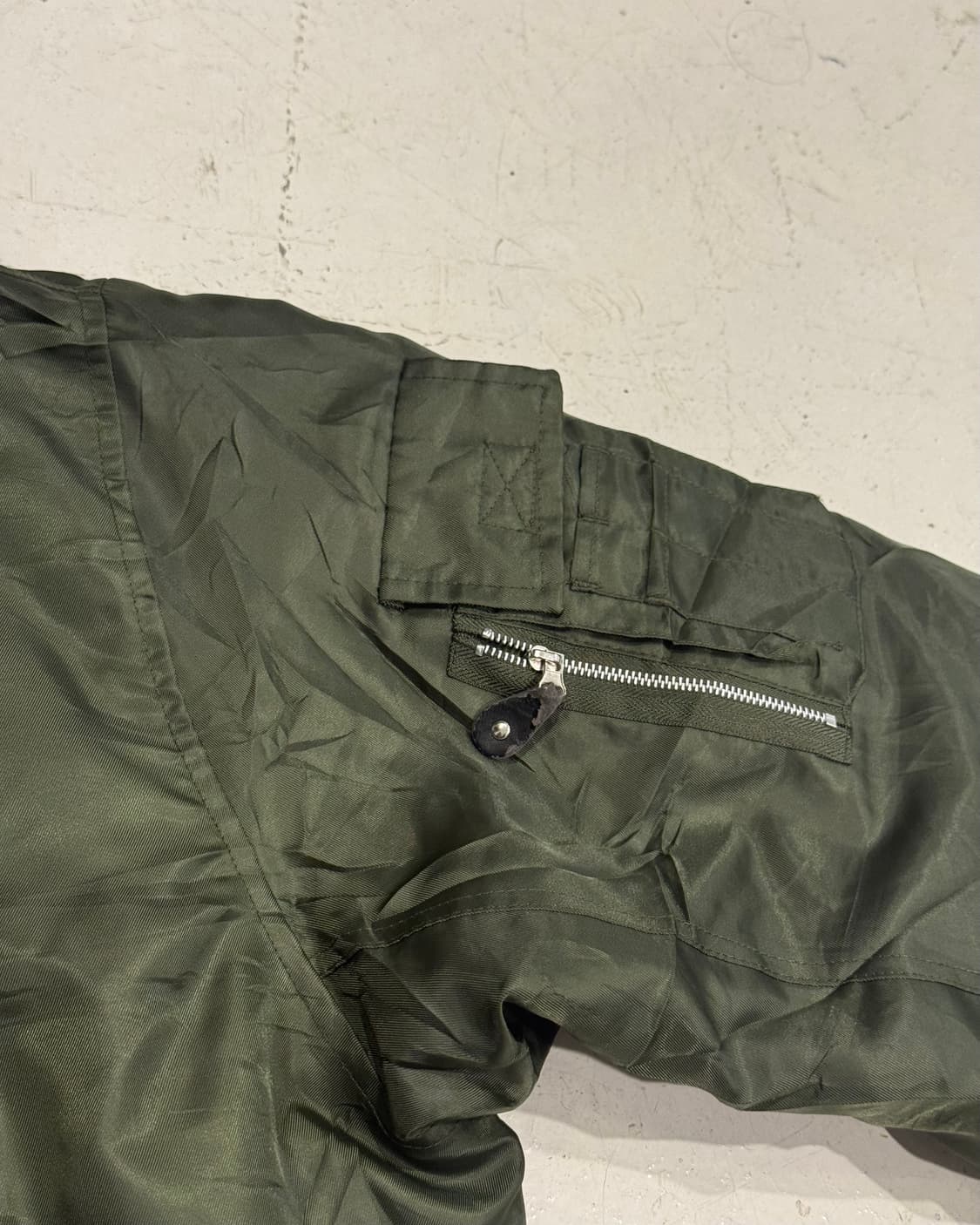 PRO-ACT JPN 카키 항공점퍼 상품이미지4