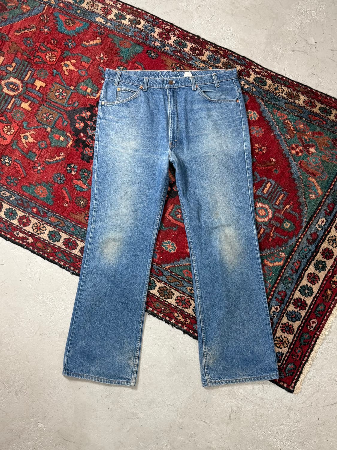 90's USA Made 빈티지 리바이스 517 오렌지탭 부츠컷 상품이미지1