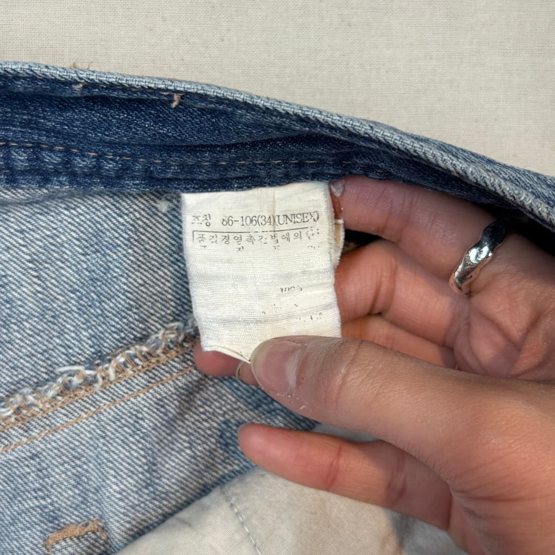 34inch) EDWIN 에드윈 데님 버뮤다 카고 팬츠 7부 바지 상품이미지9