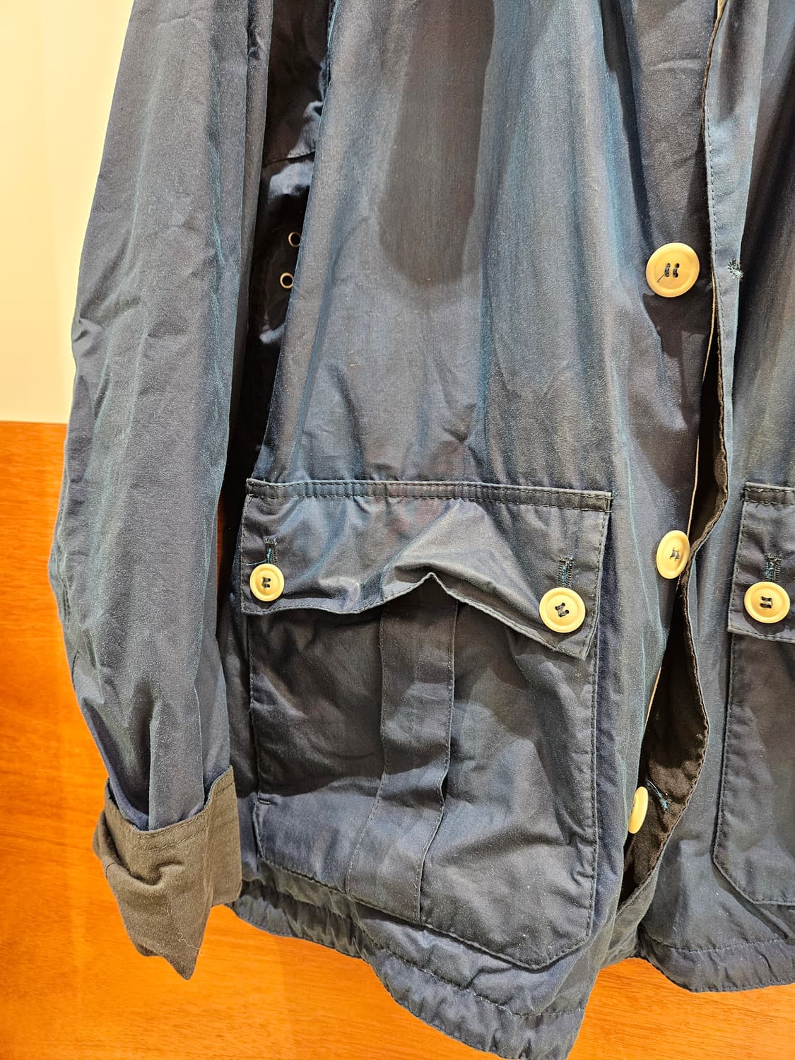 바버 라이트웨이트 왁스자켓L 상품이미지4