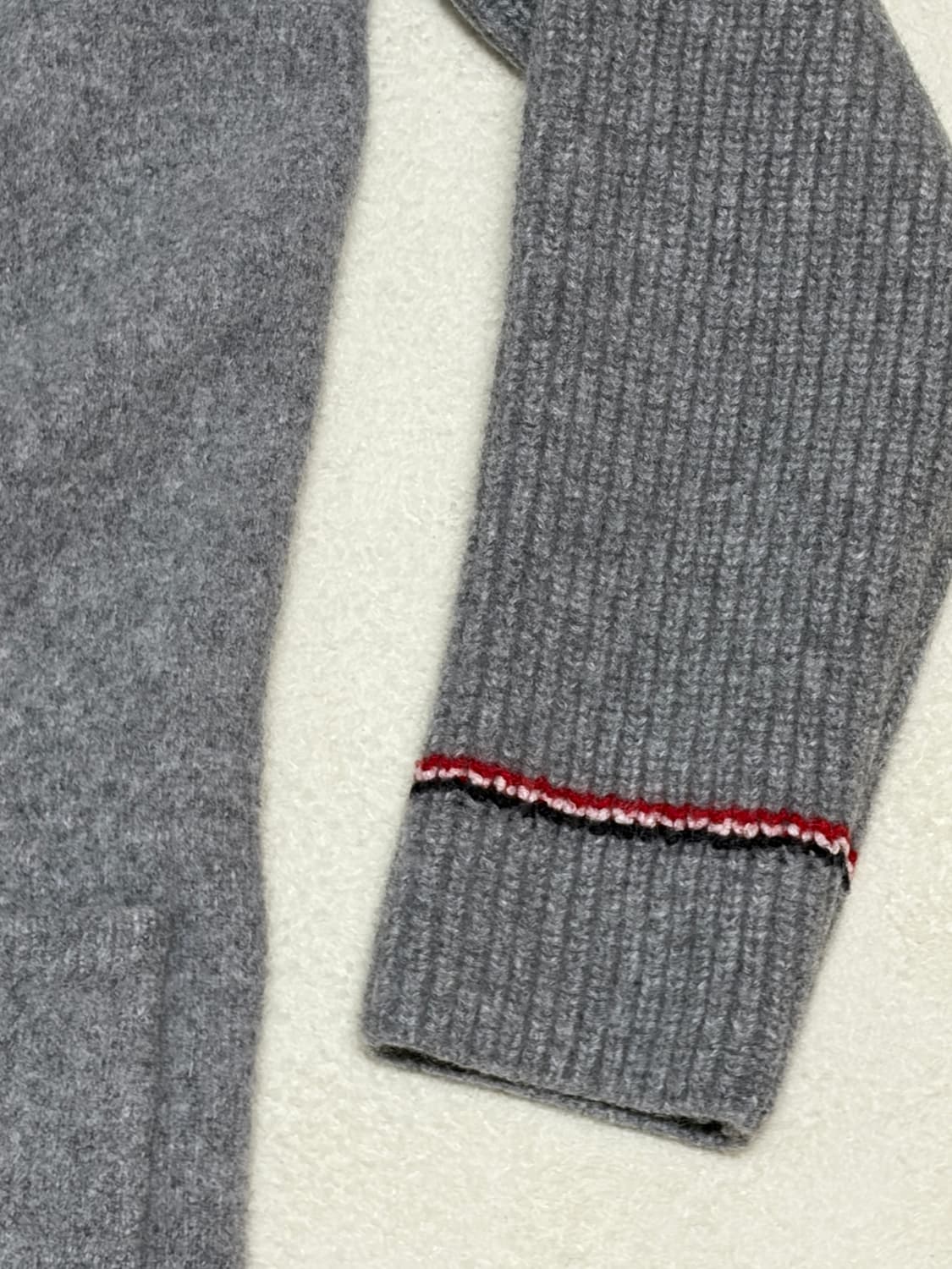 (매장판,새거급) 톰브라운 여성 캐시미어 코트 가디건 38 상품이미지4