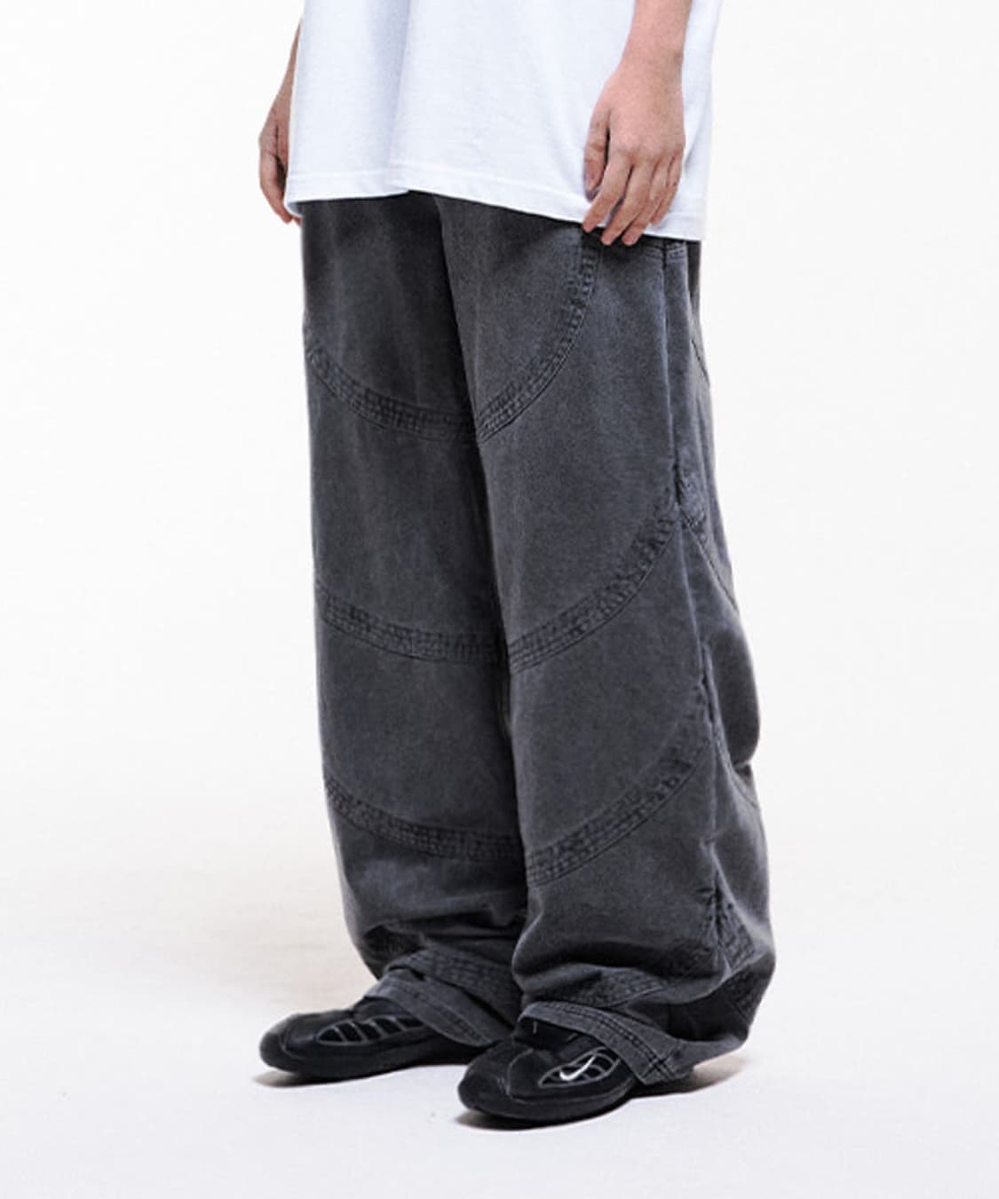 더콜디스트모먼트 TCM vintage shrimp pants charco 상품이미지2