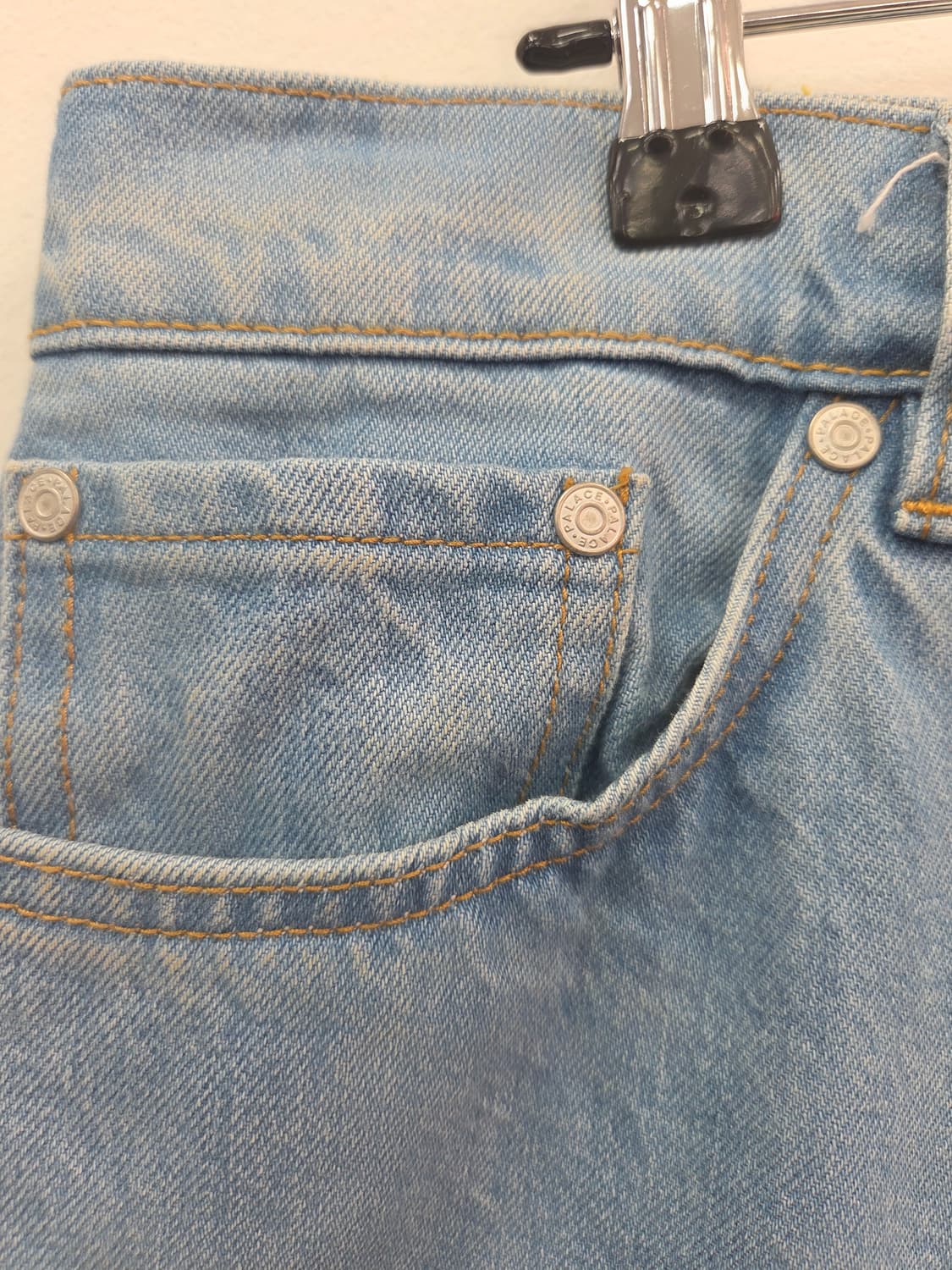 34 2023 팔라스 배기 진 스톤워시 데님 청바지 상품이미지5