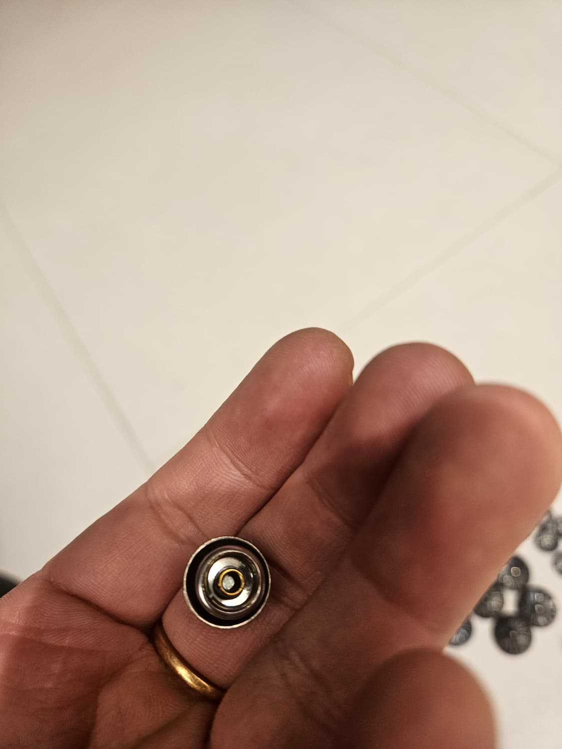 크롬하츠 머리끈 단추 비니단추 옷리폼 925실버 상품이미지6