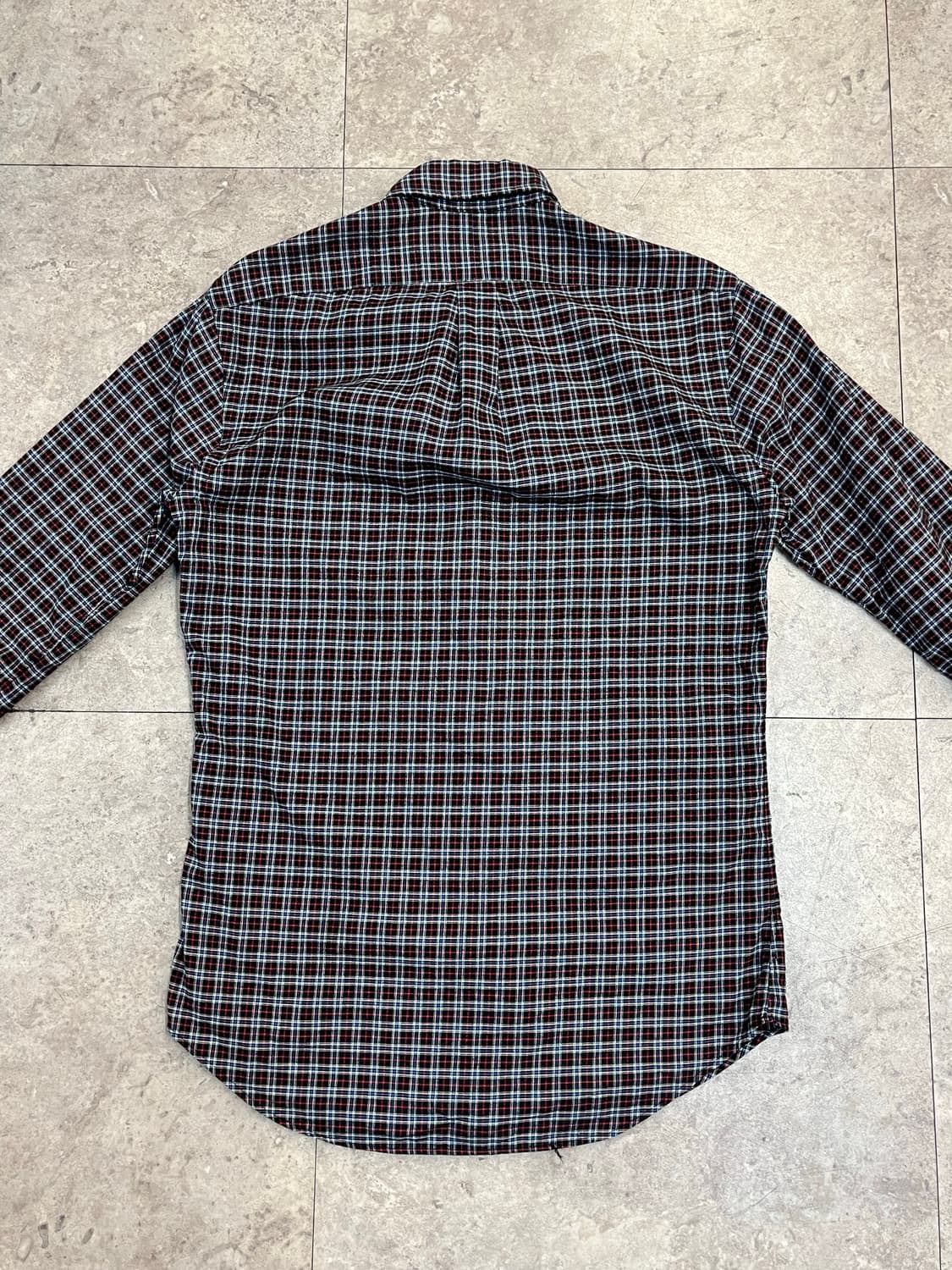 폴로 랄프로렌 체크 셔츠 블랙 S #csz2832  상품이미지7