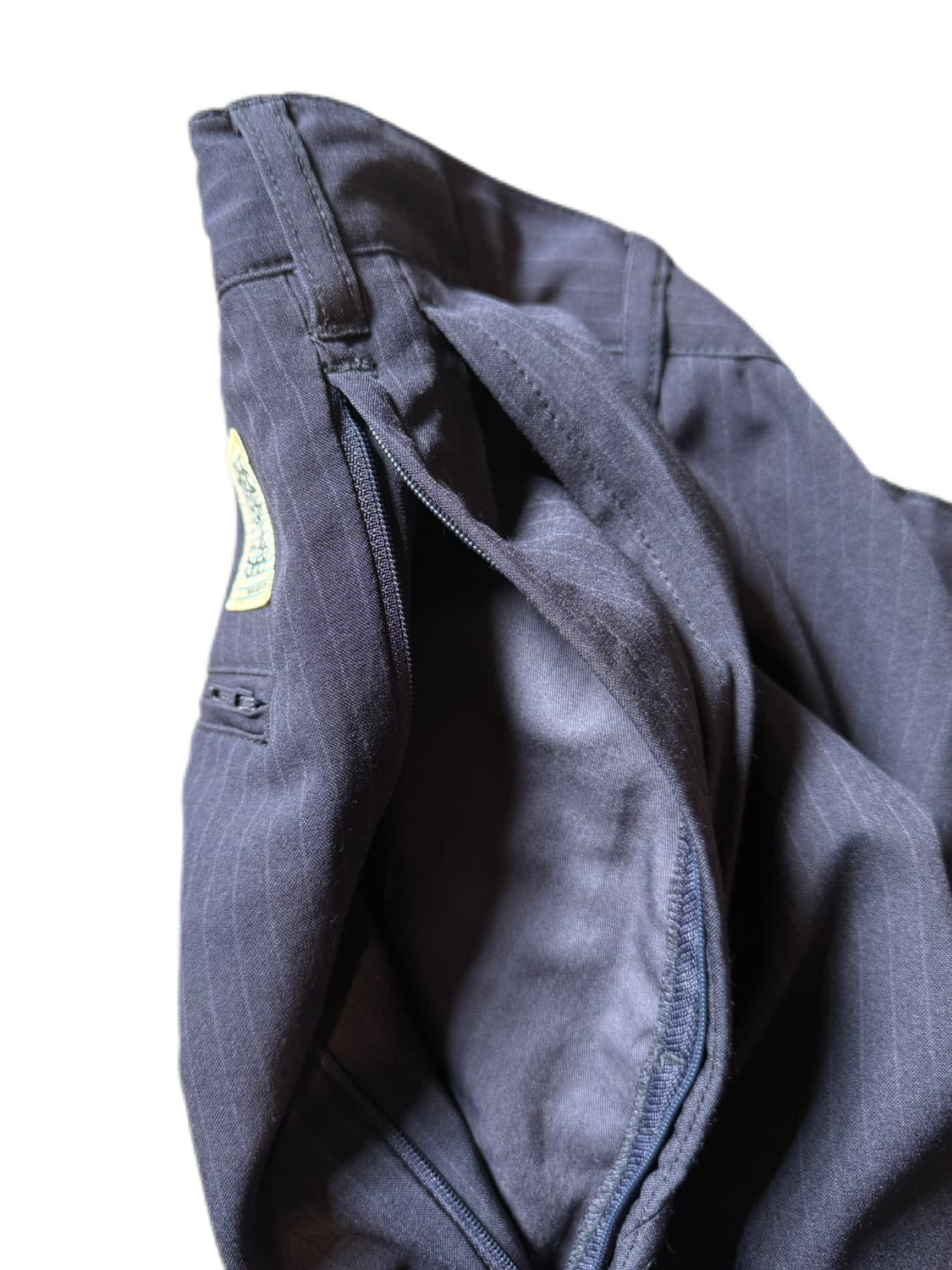 빔즈 ssz 스트라이프 투 턱 와이팬츠 M(-35in) 상품이미지7