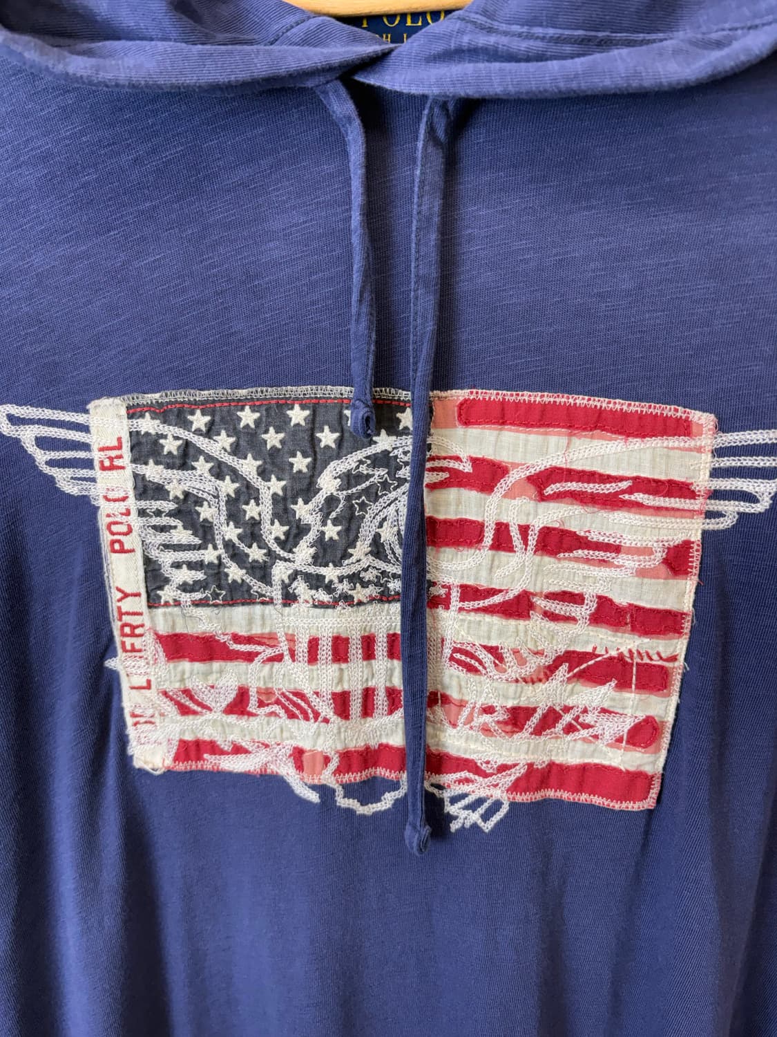 폴로랄프로렌 성조기 네이비 후드티 상품이미지5