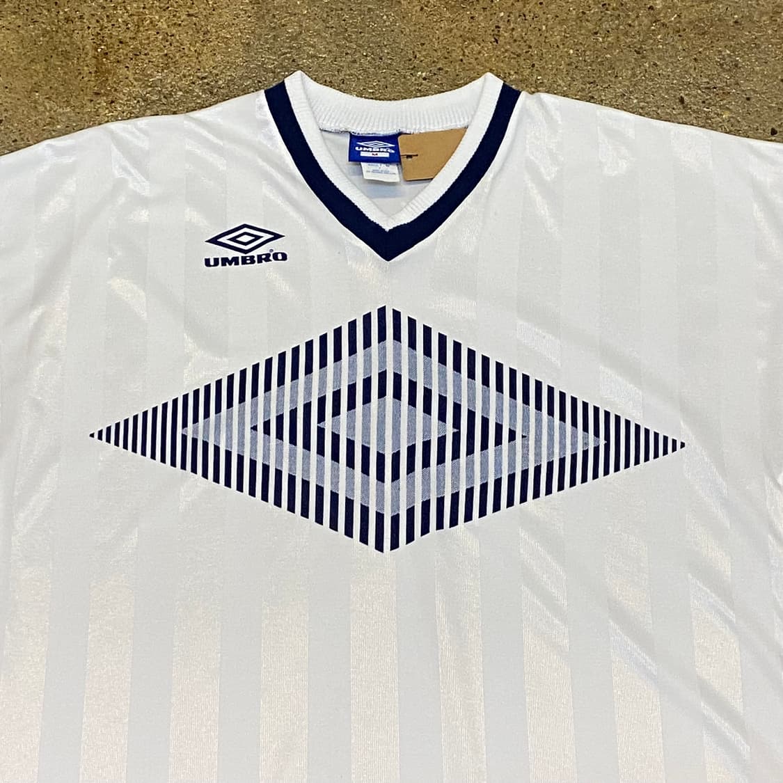 새상품급 90s Made in USA 엄브로 빅로고 축구유니폼 상품이미지2