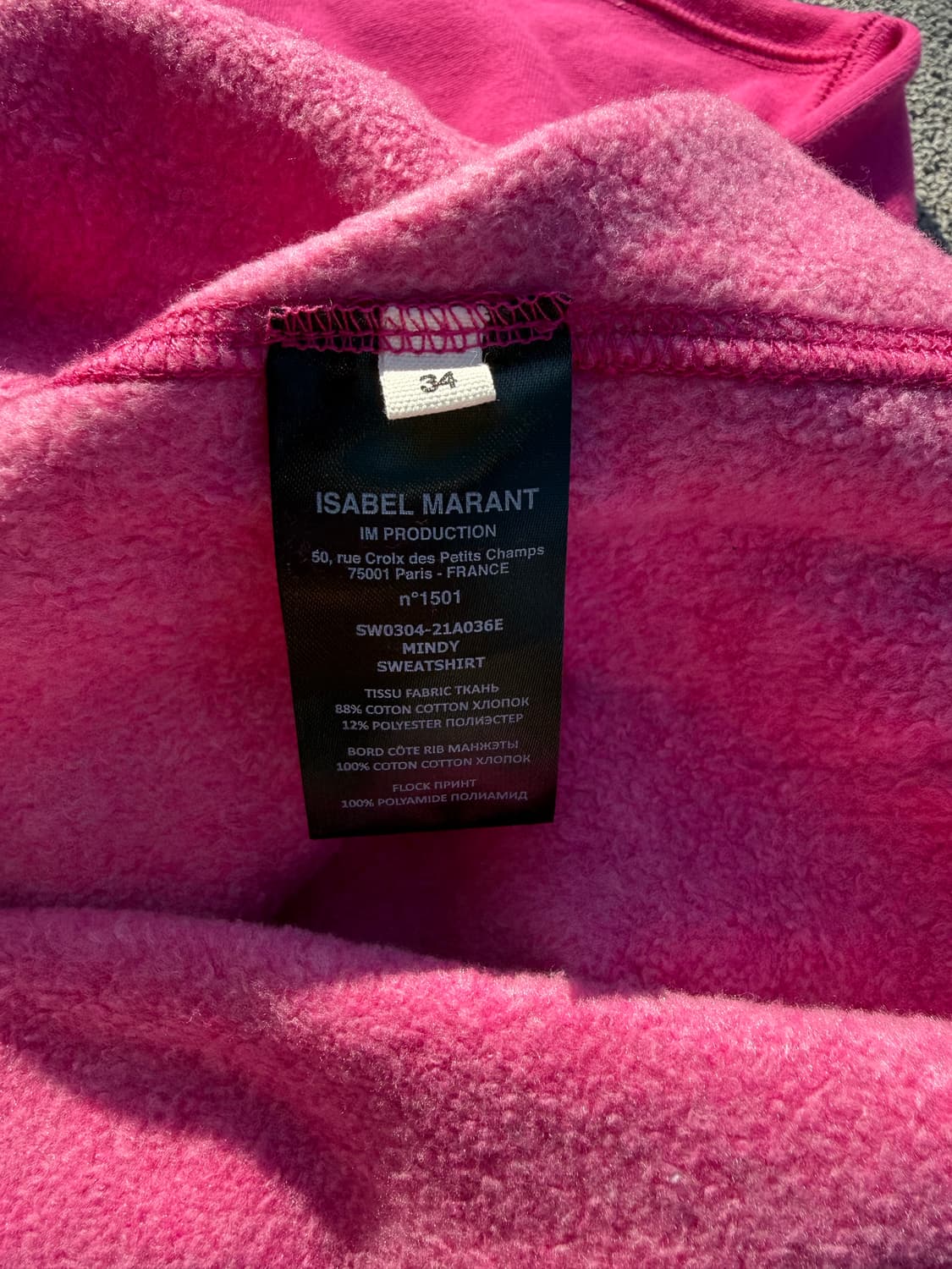 Isabel Marant 이자벨마랑 민디 스웻셔츠 상품이미지4