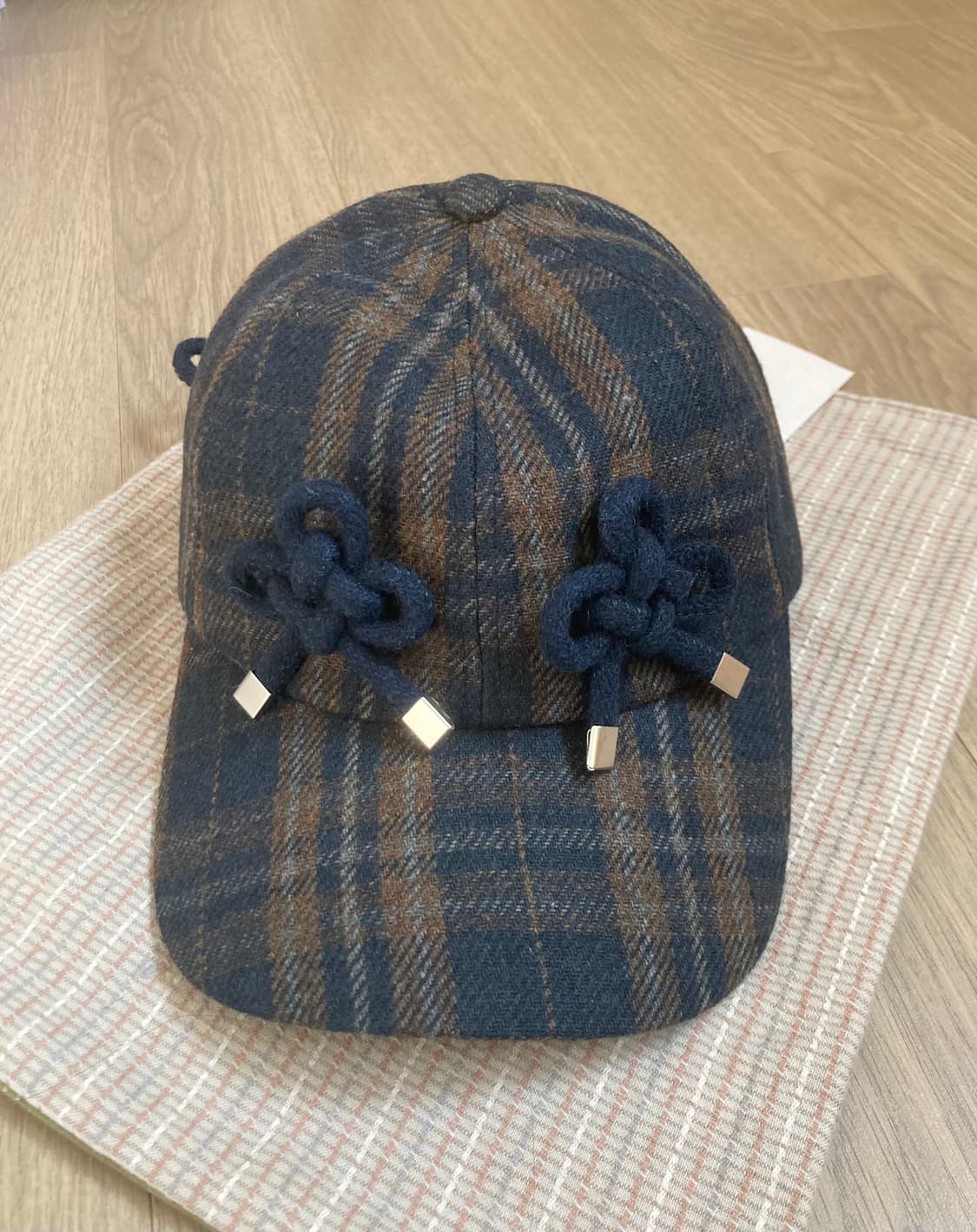 온고 매듭 볼캡 상품이미지3