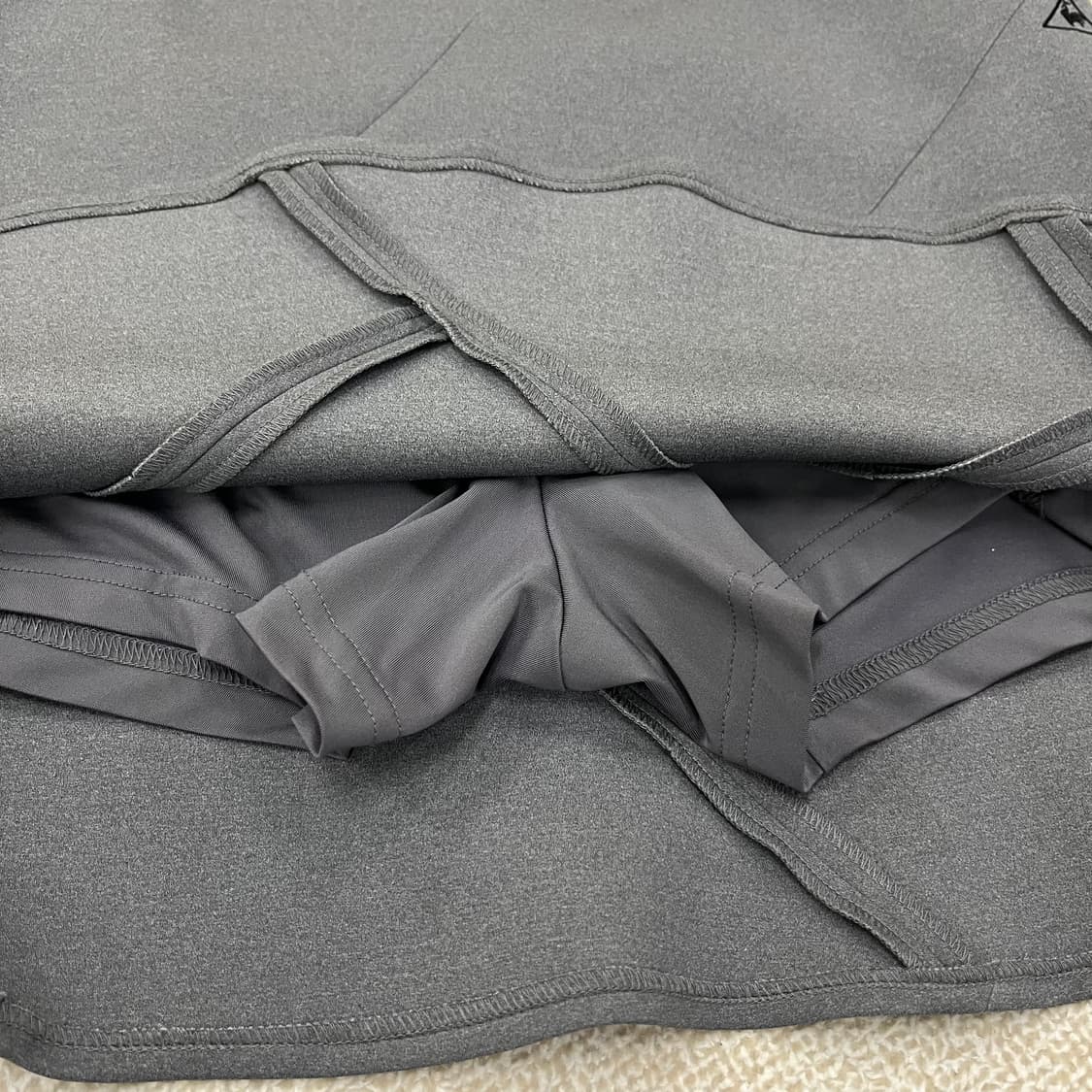 [77] 르꼬끄 골프 여성 큐롯 치마 스커트 회색 4123 상품이미지6