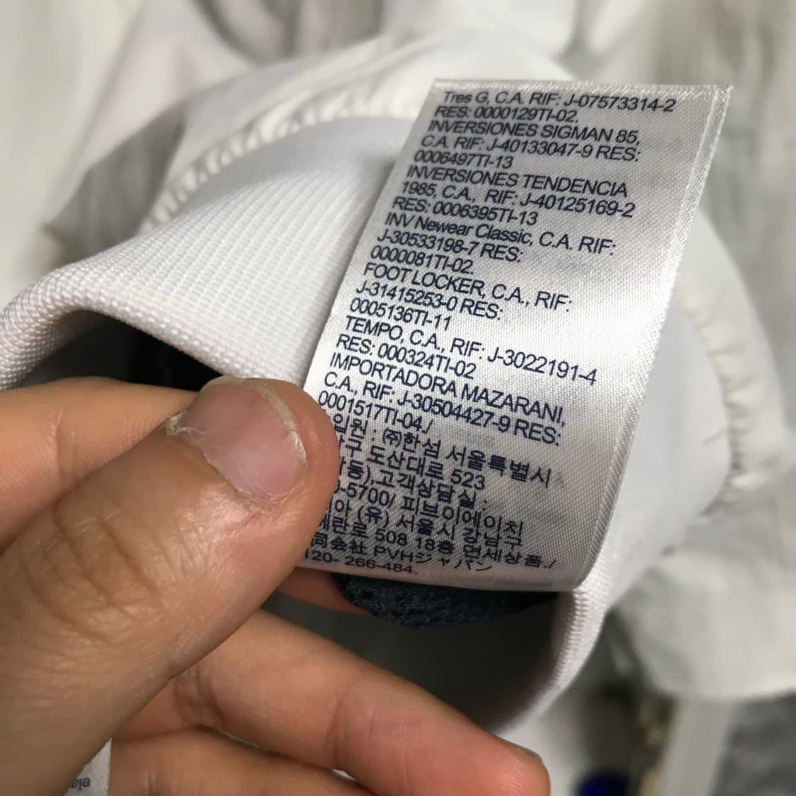 타미힐피거 흰색 스윙톱 자켓 상품이미지9