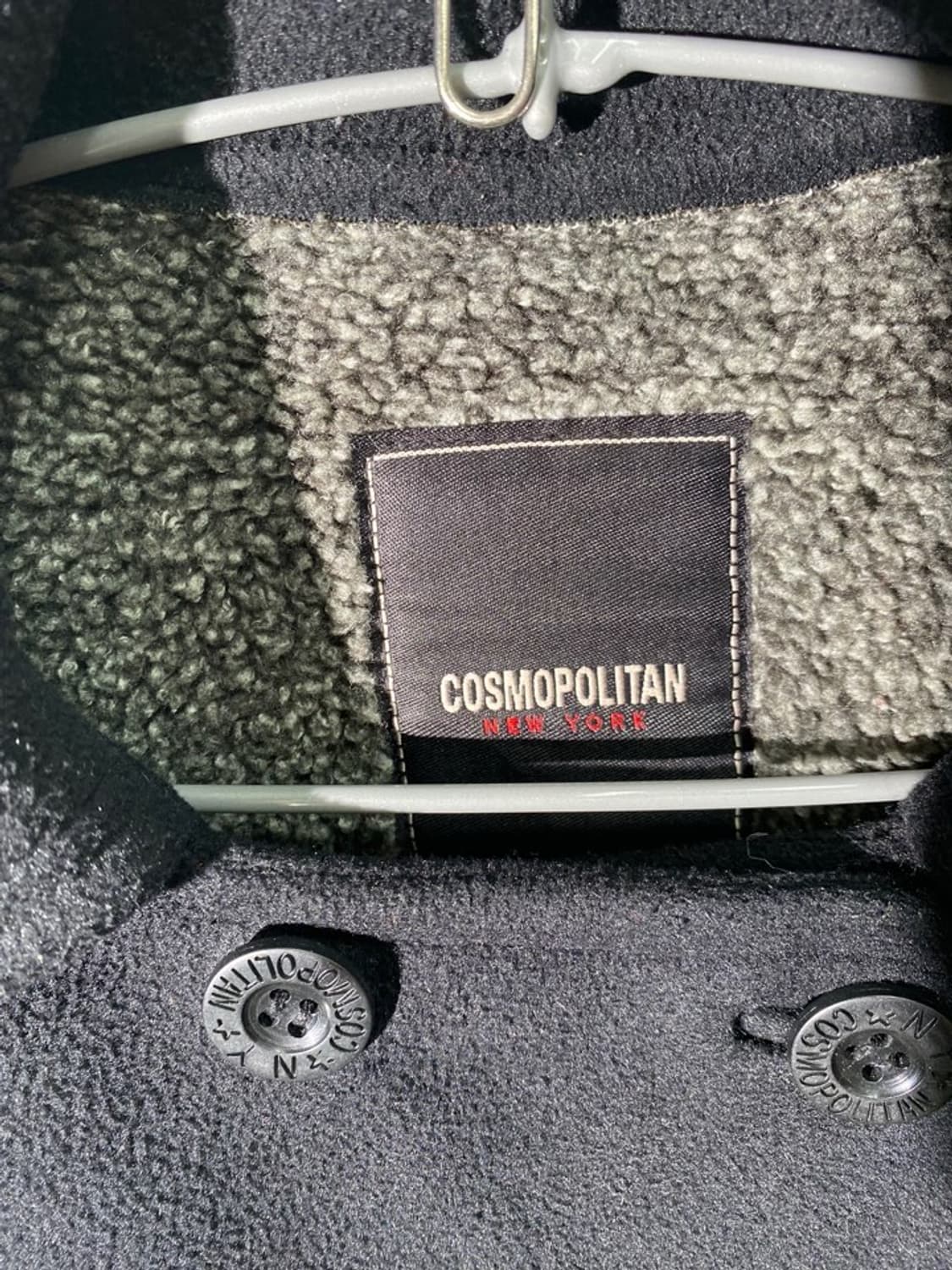 cosmopolitan 플리스 라이닝 피코트 상품이미지3