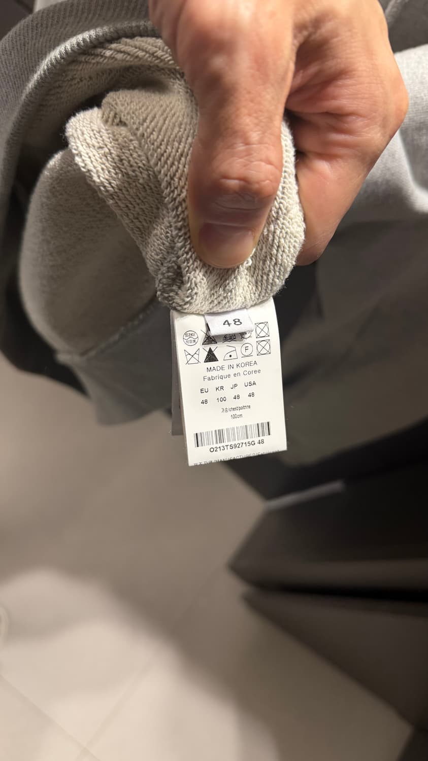 솔리드옴므 오버핏후드티 상품이미지5