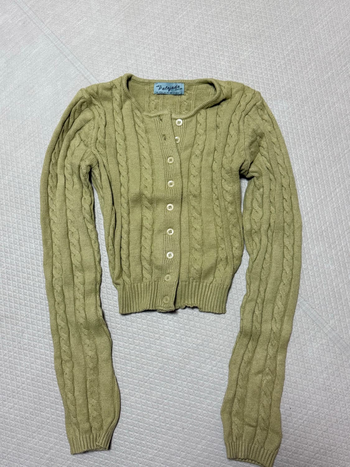 페일제이드 트위스트 니트 가디건 2022 F/W 상품이미지3