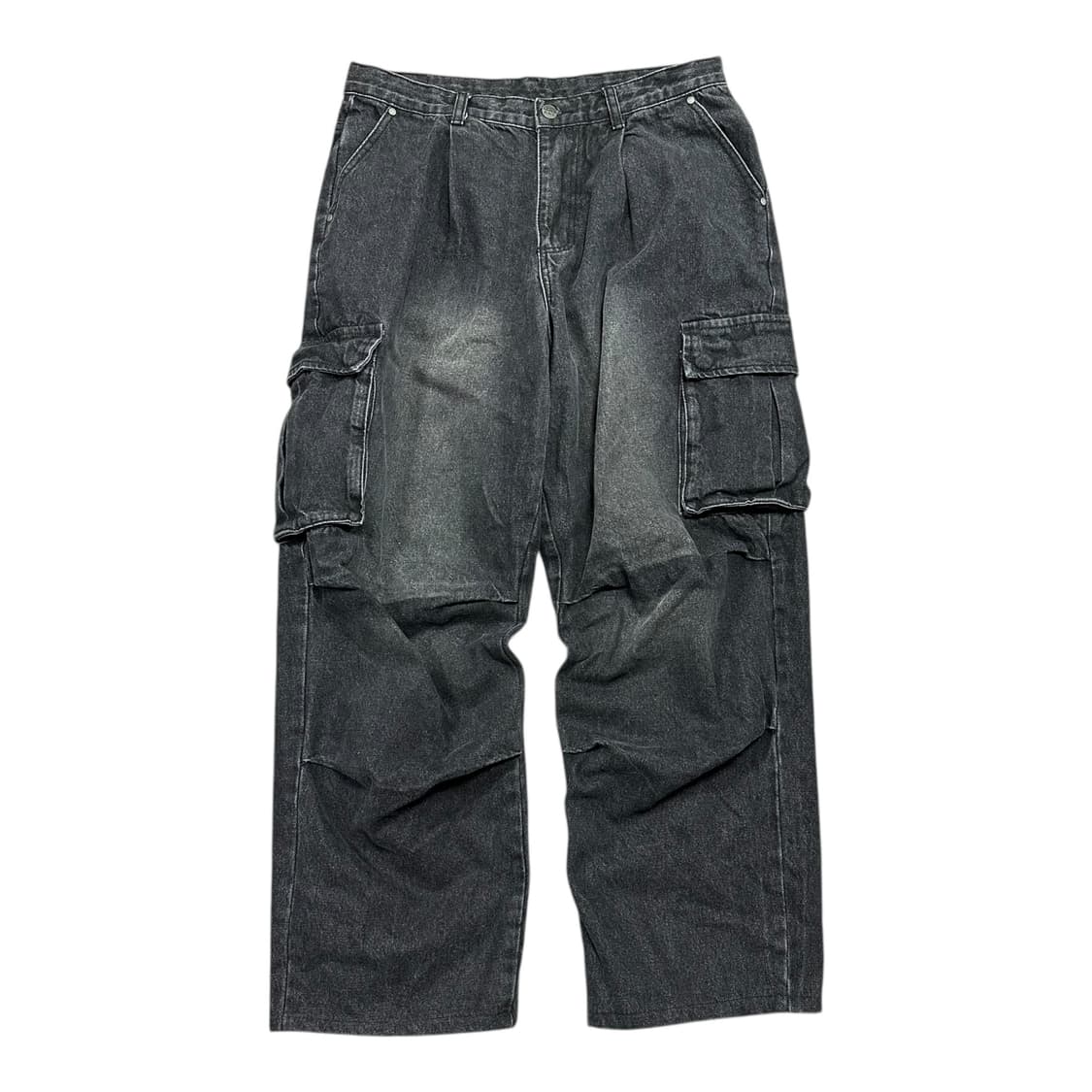 ✨ (바배) 빈티지 카고 데님 팬츠  상품이미지1