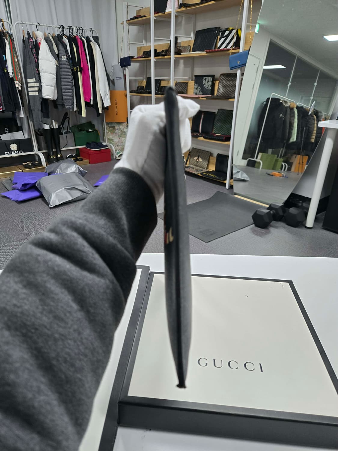 [A급컨디션] 구찌 킹스네이크 클러치백 상품이미지3