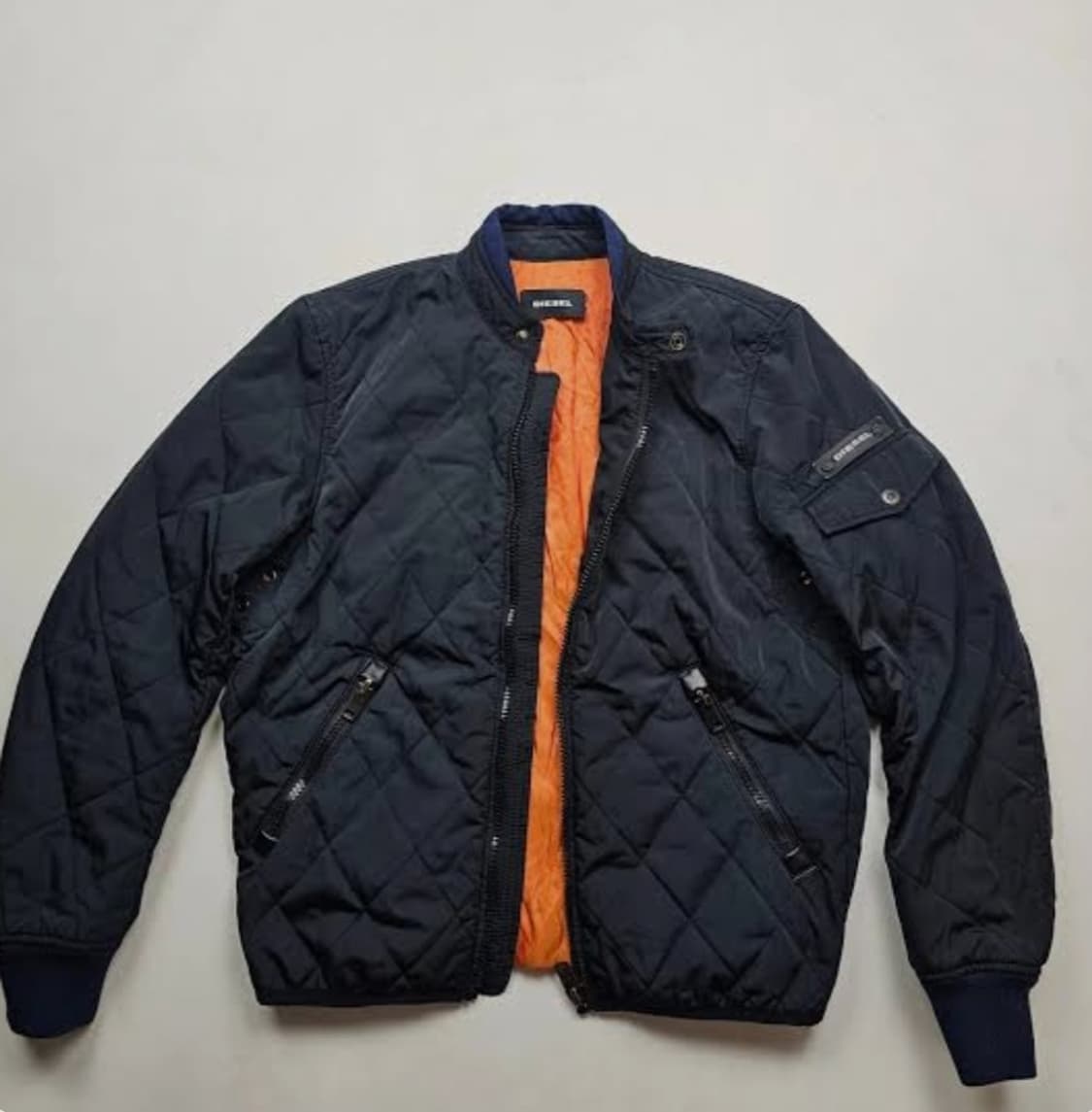 디젤 퀼팅 보머 재킷 상품이미지1