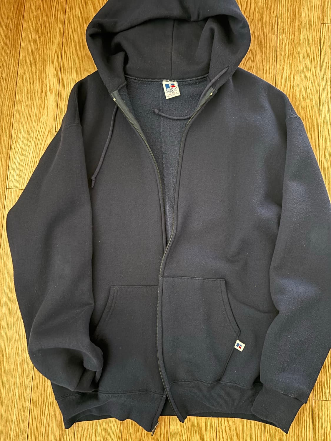 90s usa 빈티지 러셀 후드집업 상품이미지1