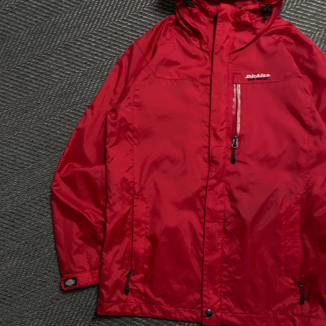 dickies 디키즈 올드스쿨 바람막이 자켓 레드y 5443 상품이미지4