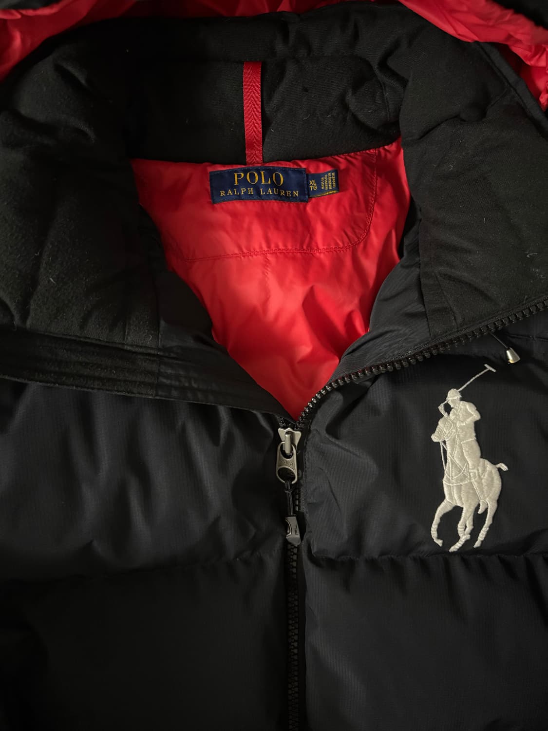 폴로 빅포니 패딩 블랙 상품이미지3