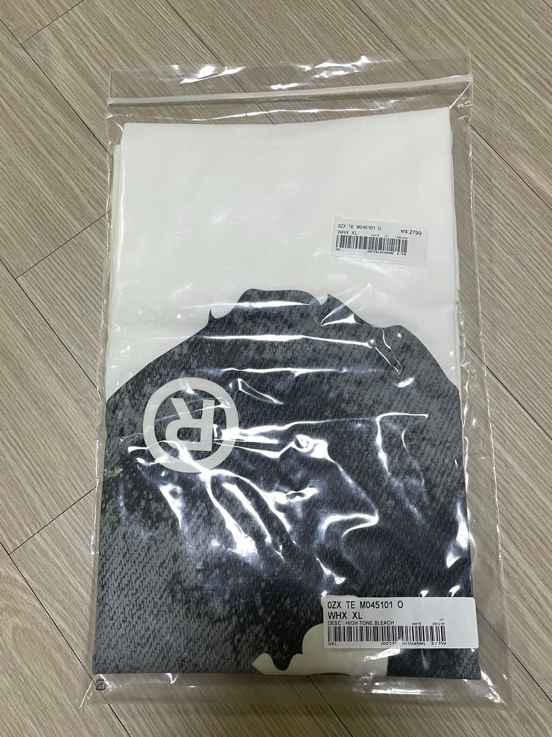 베이프 하이톤 블리치 빅 에이프 헤드 반팔티 화이트 XL 상품이미지2