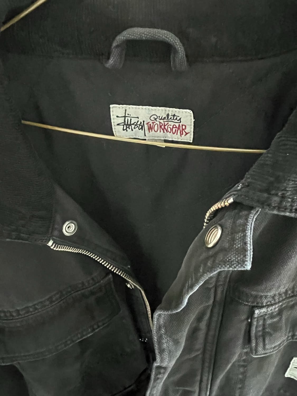 스투시 워크기어 캔버스 자켓 상품이미지3