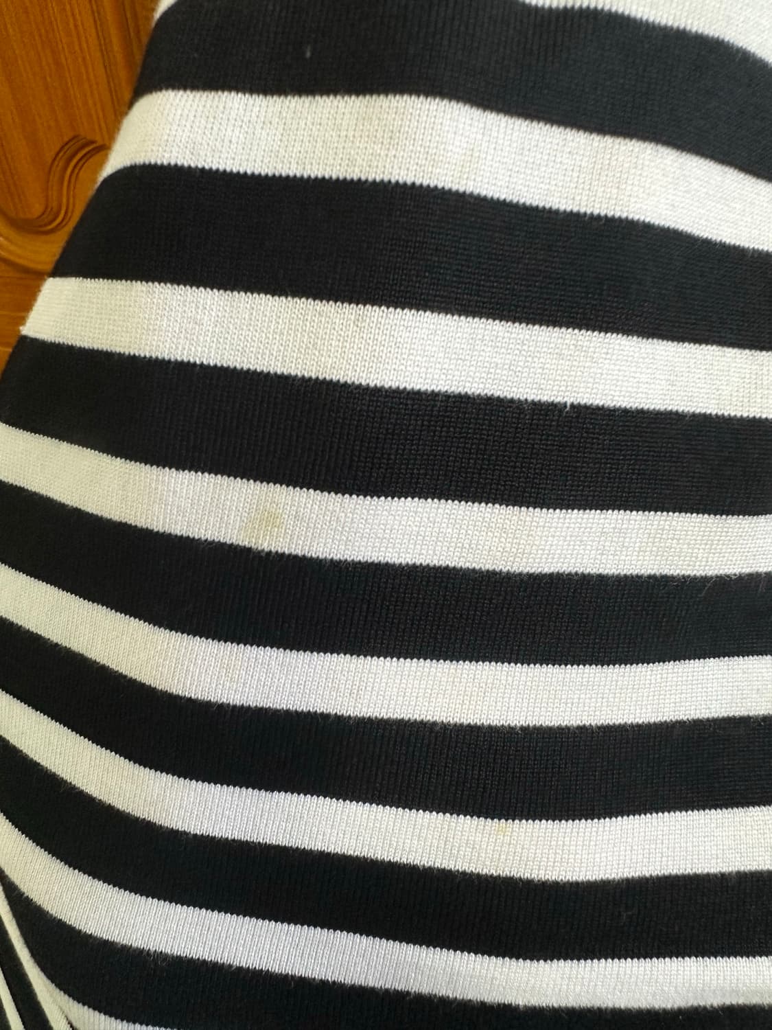 메종키츠네 남성 스트라이프 긴팔 티셔츠 M 상품이미지3