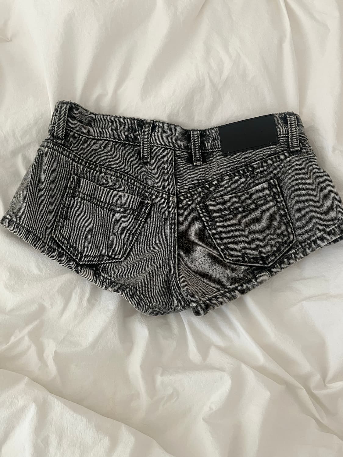 treetimes 쓰리타임즈 렉시 데님 쇼츠 상품이미지2