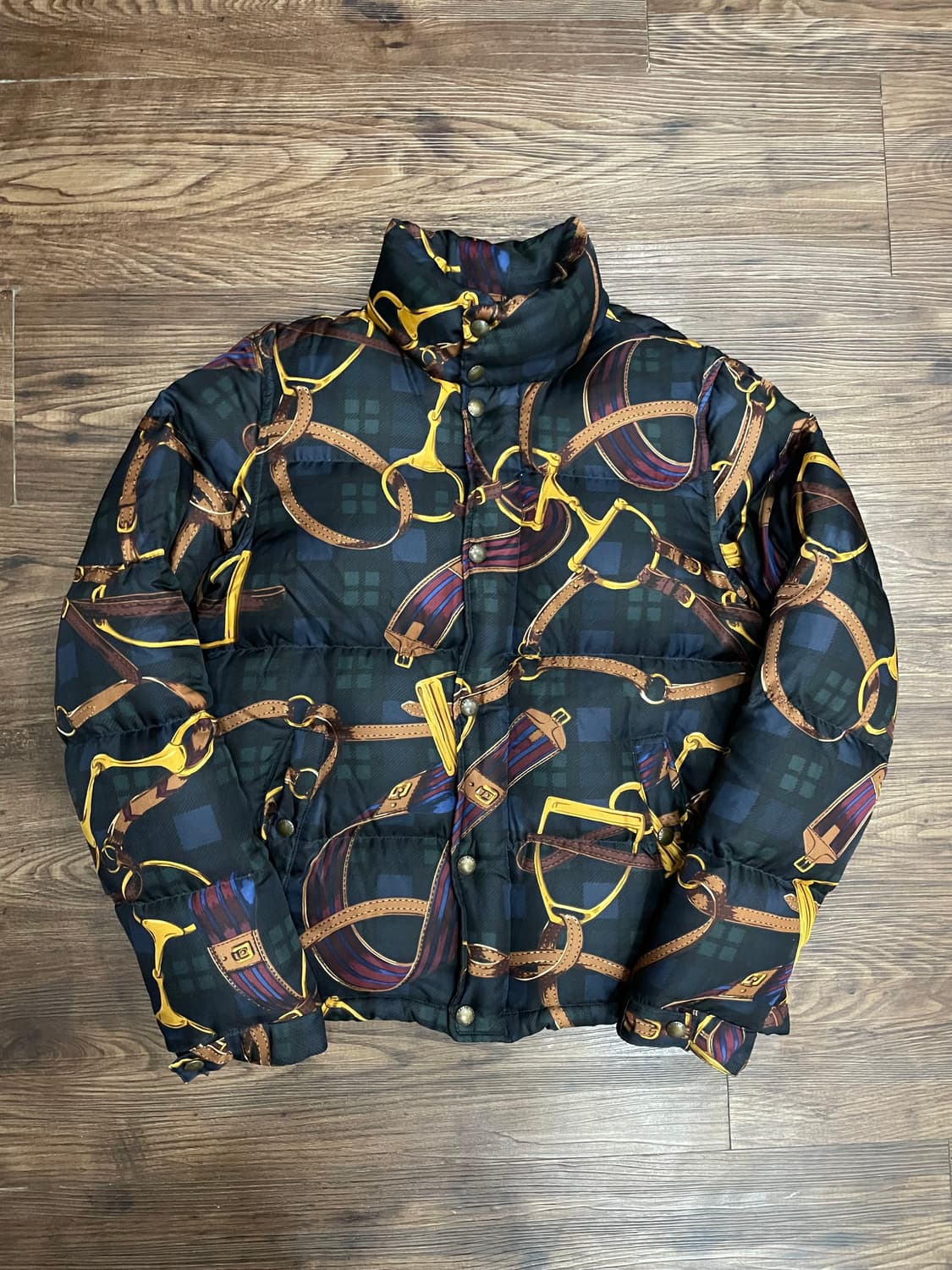 (대대장) 폴로 랄프로렌 실크 다운 푸퍼 패딩 자켓 상품이미지1