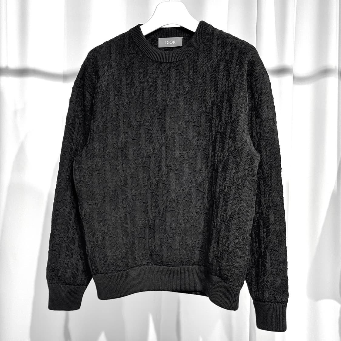[정품] 25FW 디올 오블리크 블랜드 자카드 풀오버 니트  상품이미지1