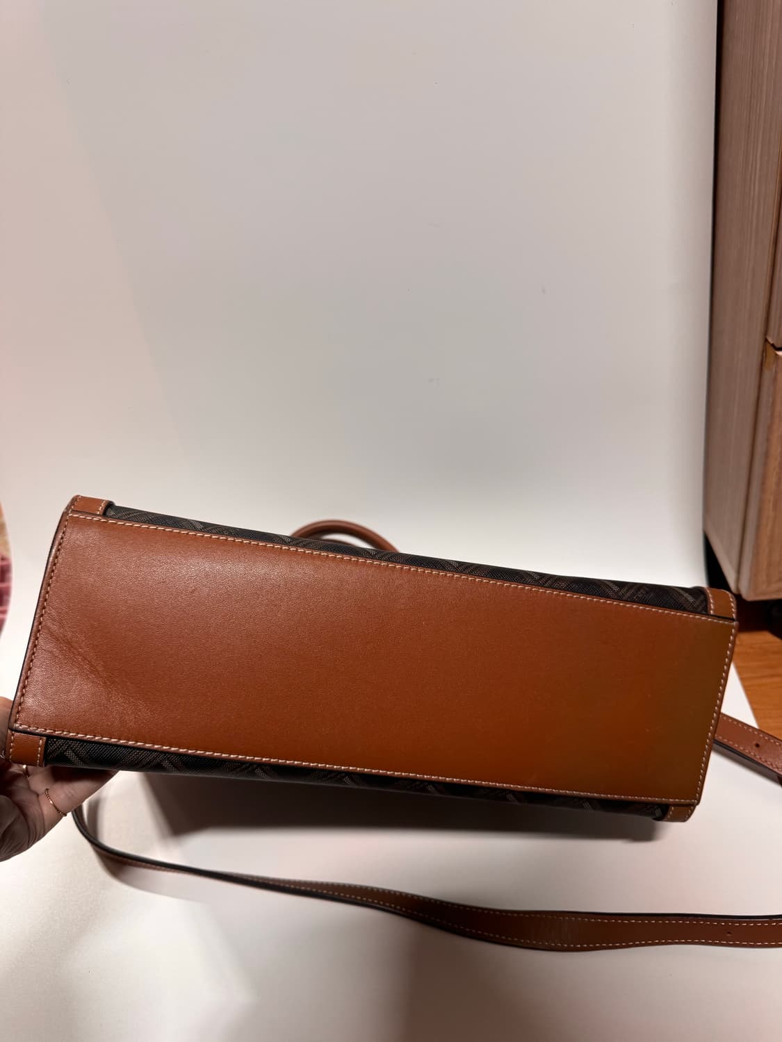 루즈앤라운지 누오보 체크 토트백 상품이미지5