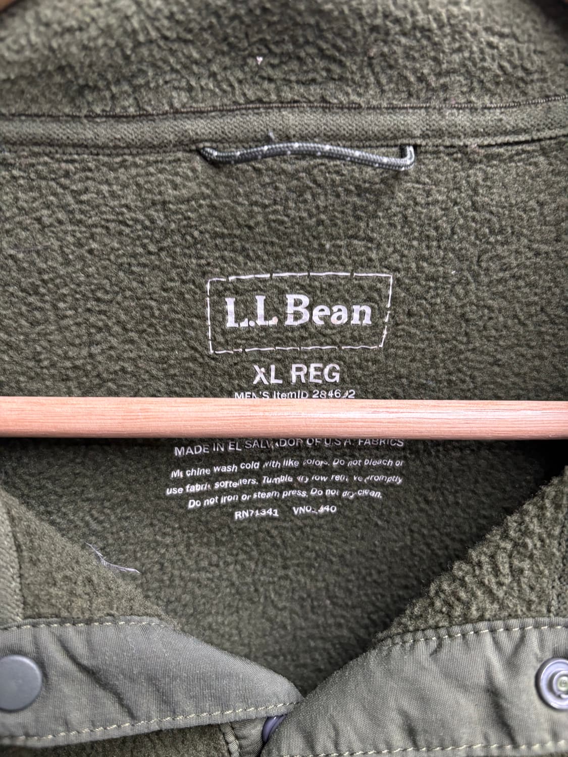 엘엘빈 플리스 아노락 상품이미지4