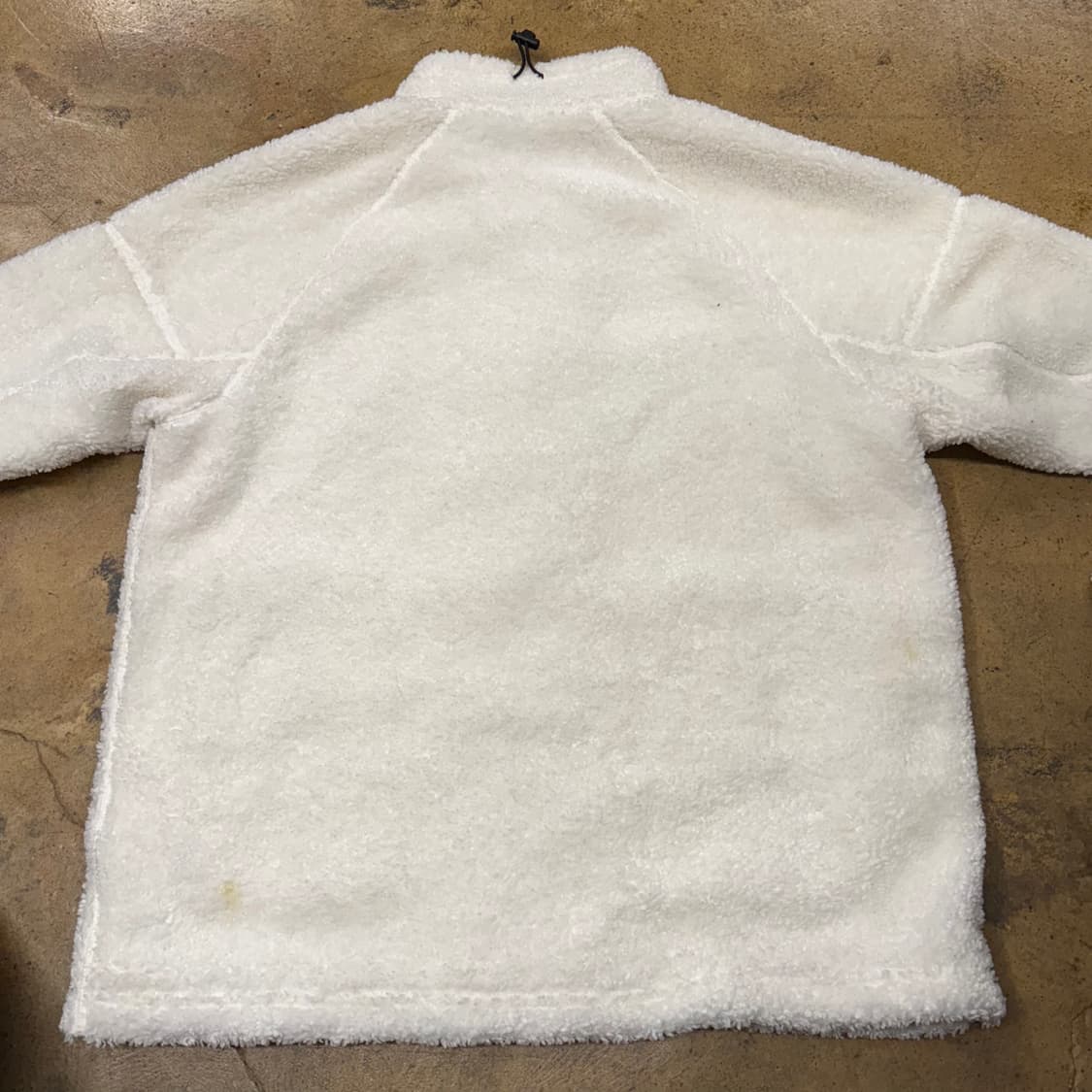 아디다스 화이트 후리스 집업 상품이미지4