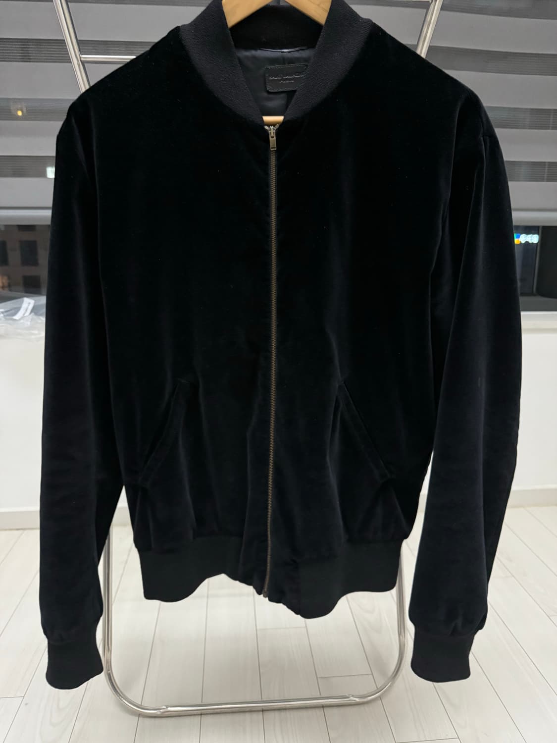 생로랑 뮤직노트 벨벳 자켓 음표 블랙 m 상품이미지1