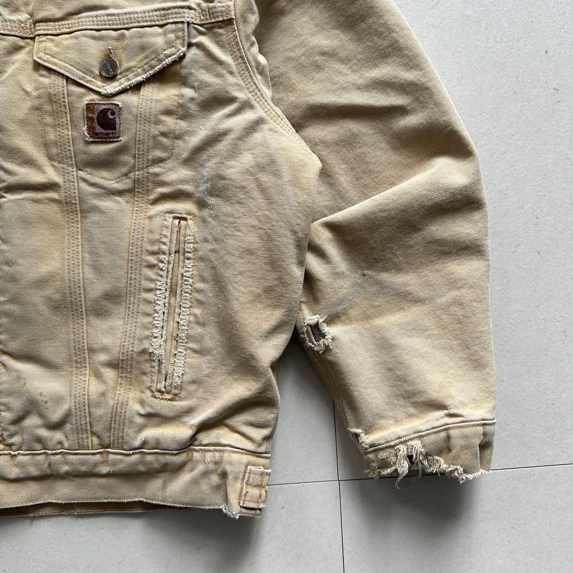 [M] 칼하트 J233 WET 디트로이트 자켓 USA제 빈티지 상품이미지3