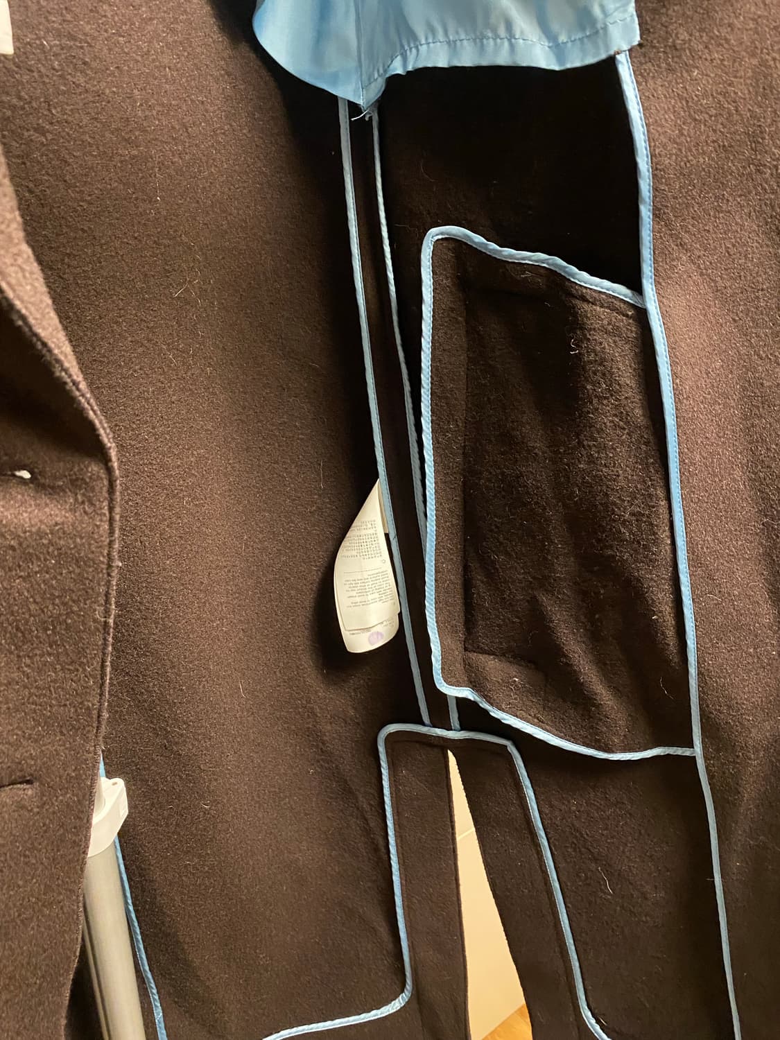 오즈세컨 모 캐시미어 혼방 브라운코트 상품이미지8