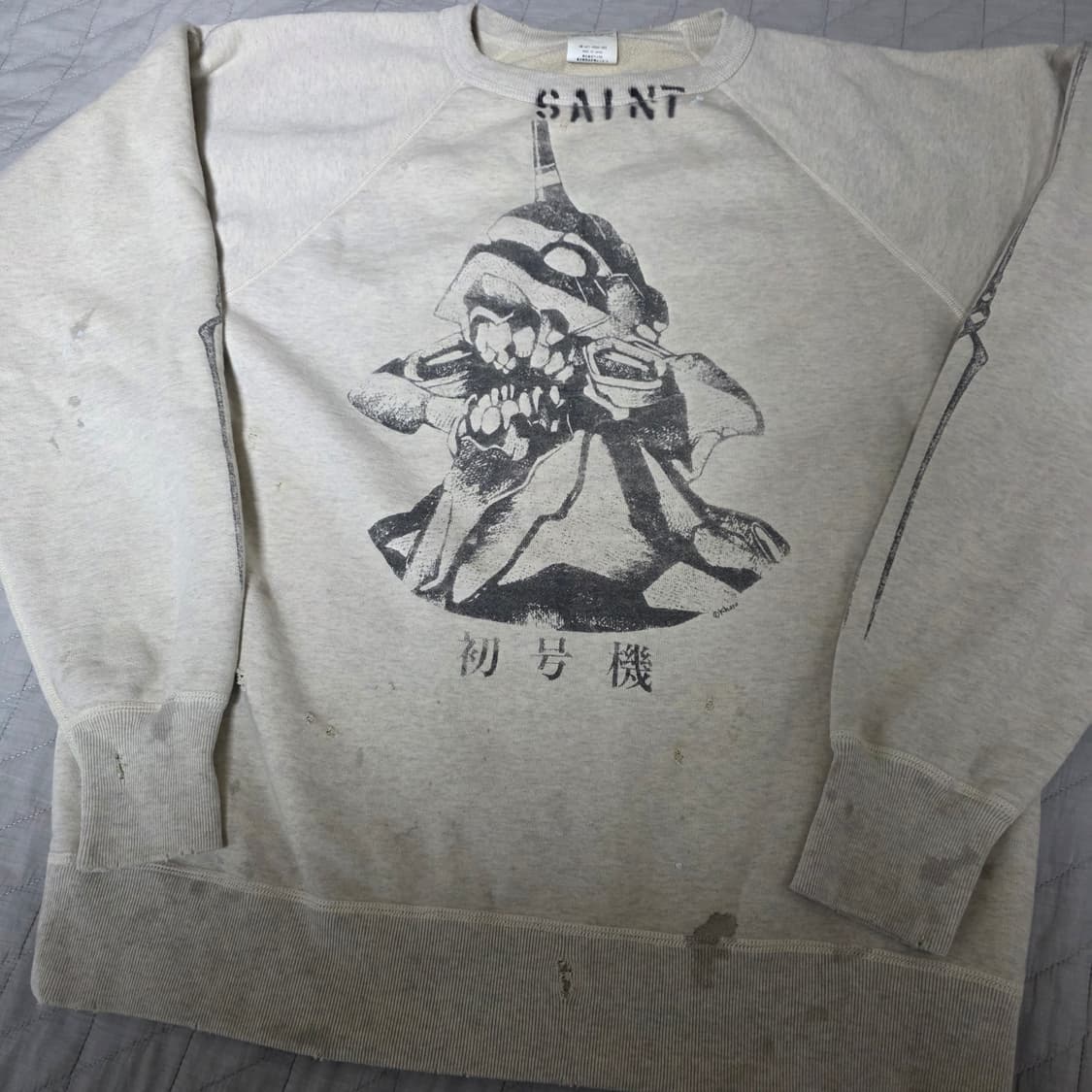 [L] 세인트미카엘 에반게리온 초호기 스웻 맨투맨 상품이미지2