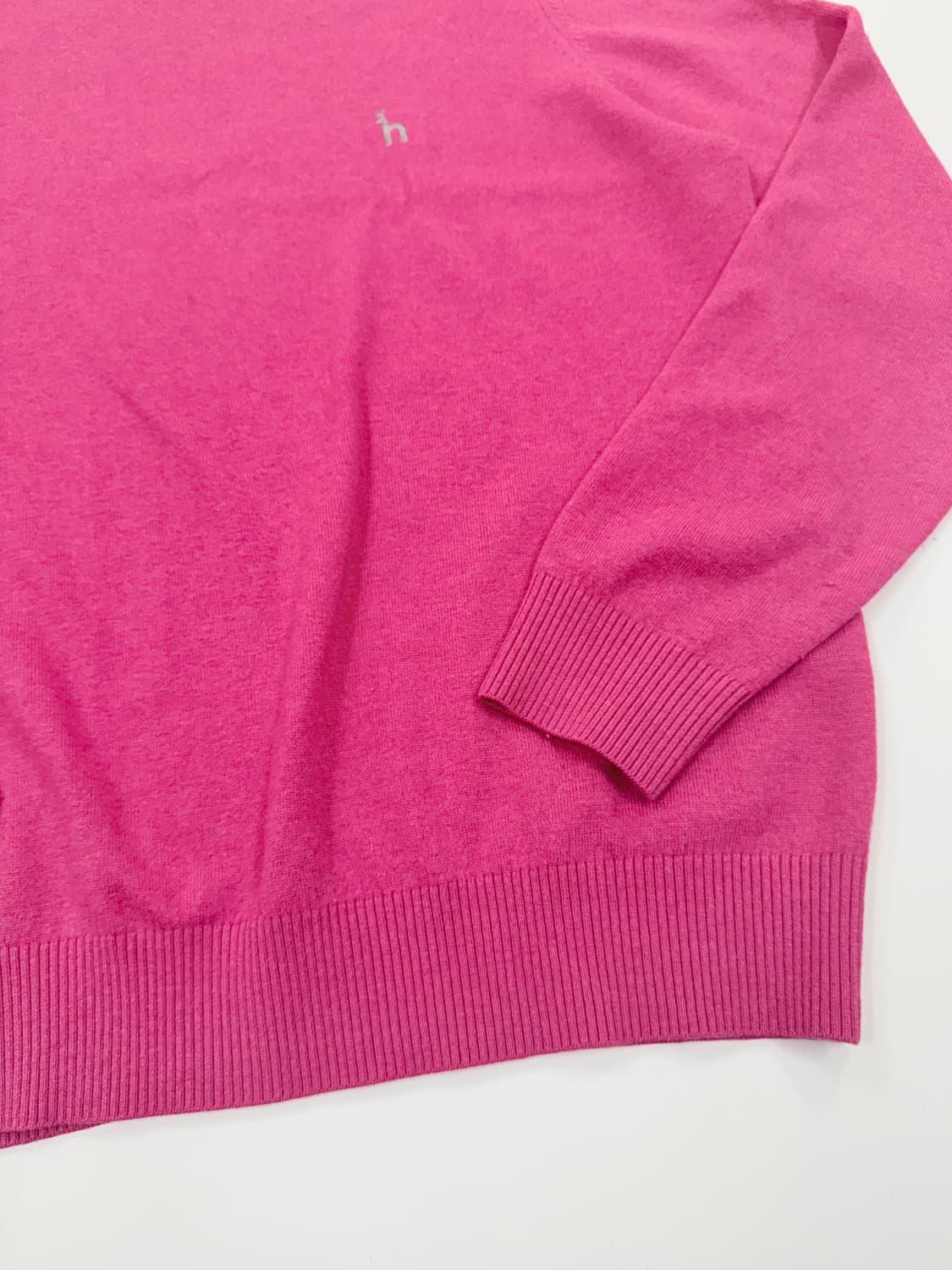 Hazzys 베이직 로고 니트 상품이미지3