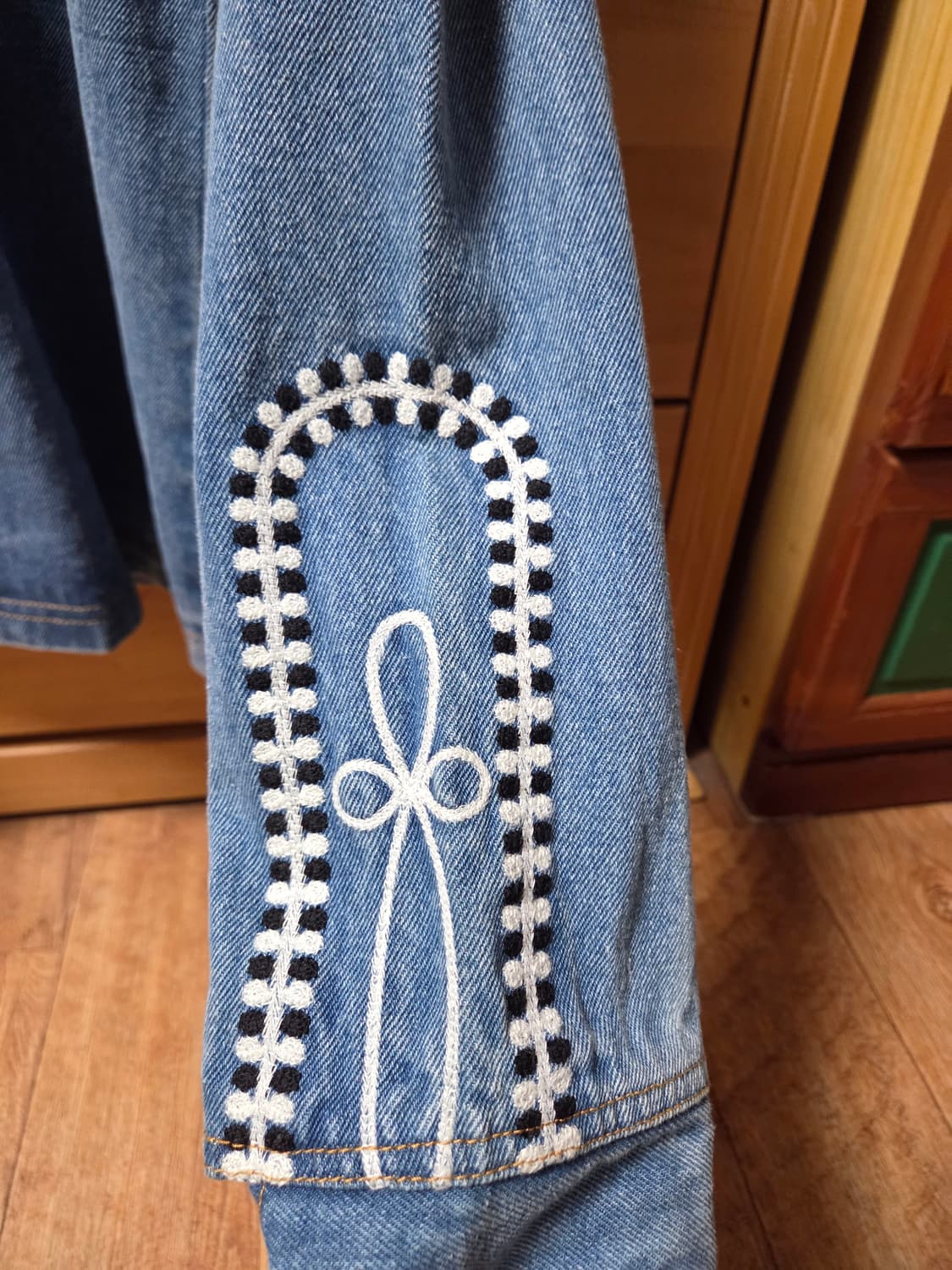 락마운트 웨스턴 데님 볼레로 자켓 M 상품이미지7