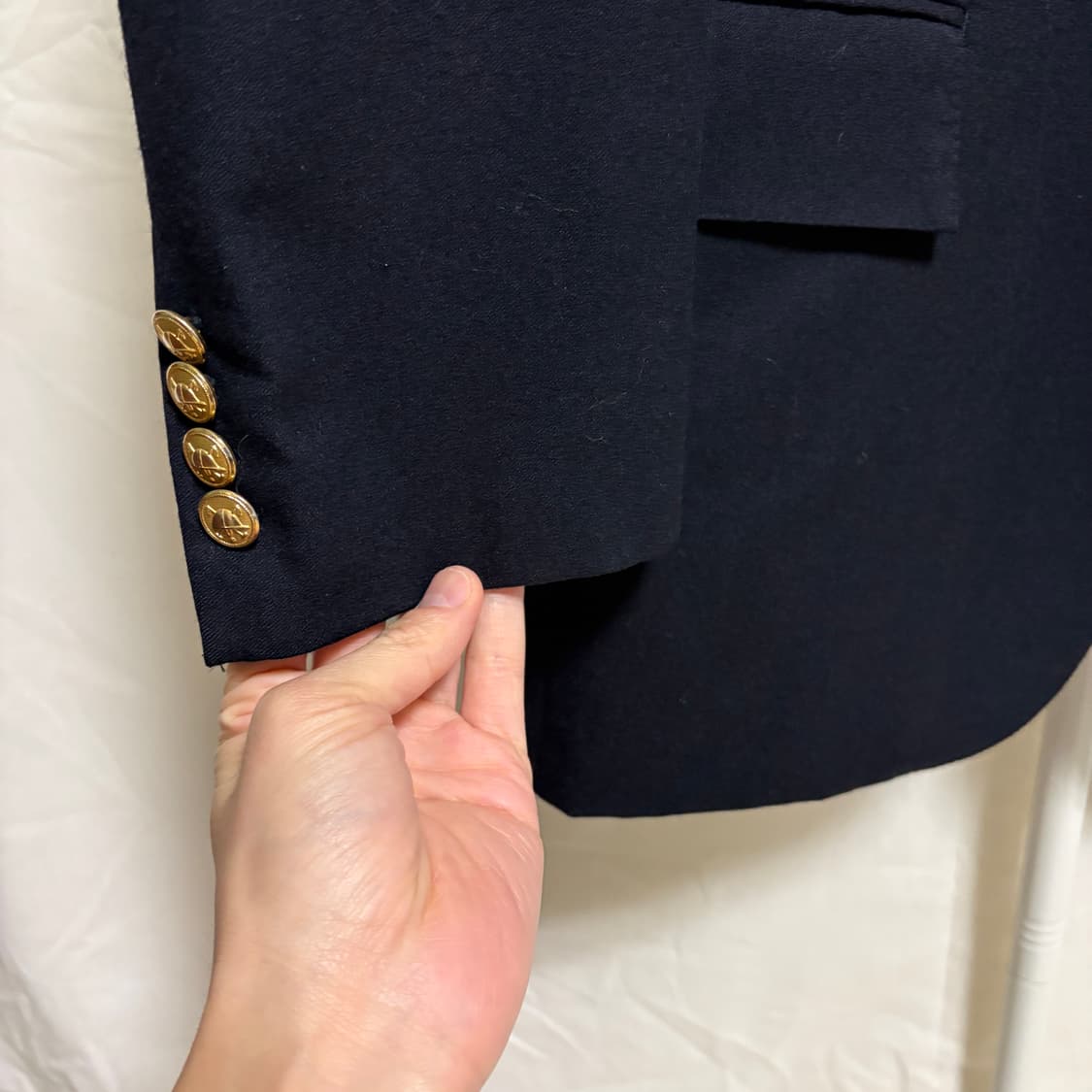 폴로 랄프로렌 3 roll 2 금장 블레이저 / 네이비, M 상품이미지5
