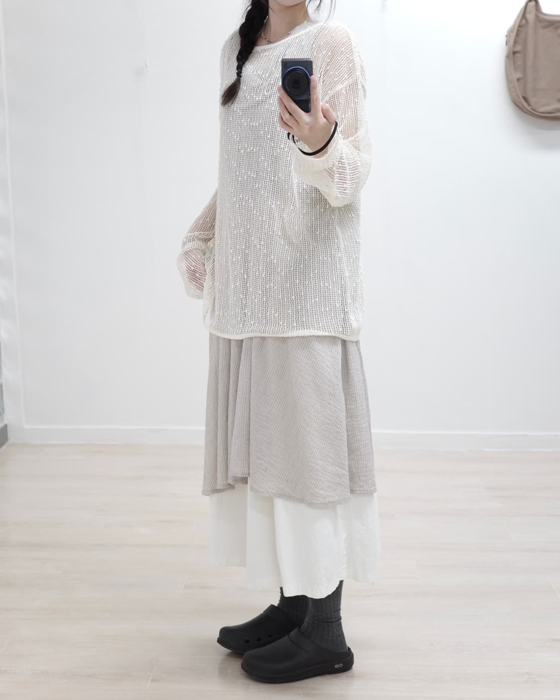 Ivory dot summer knit 상품이미지7