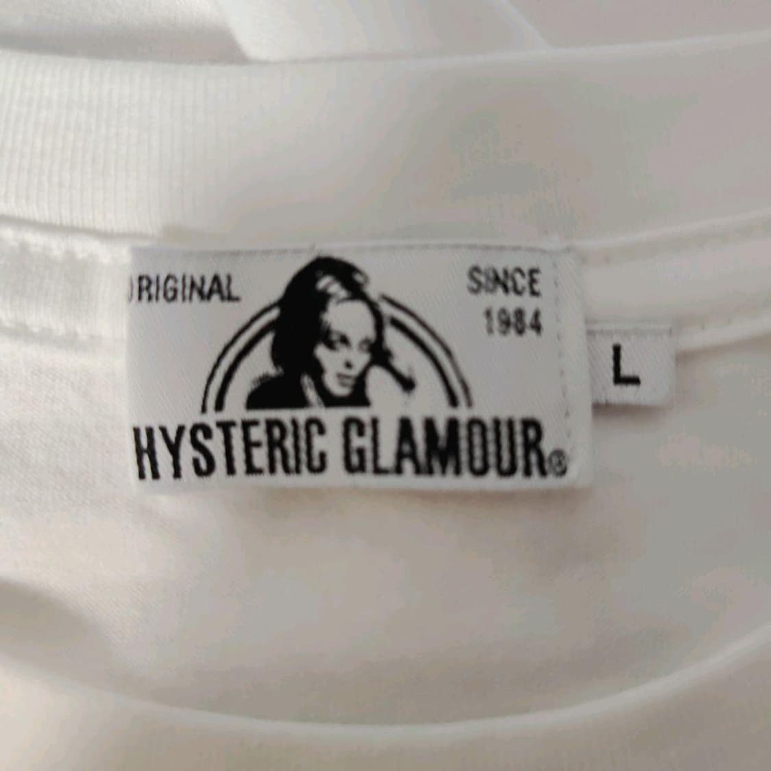 히스테릭 글래머 노바디 노우즈 히스걸 티셔츠 상품이미지6