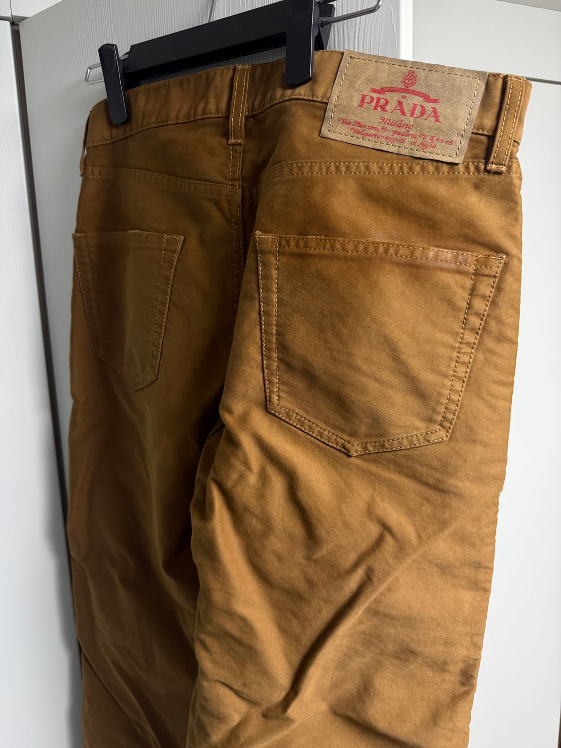 [32] 프라다 몰스킨 팬츠 상품이미지5